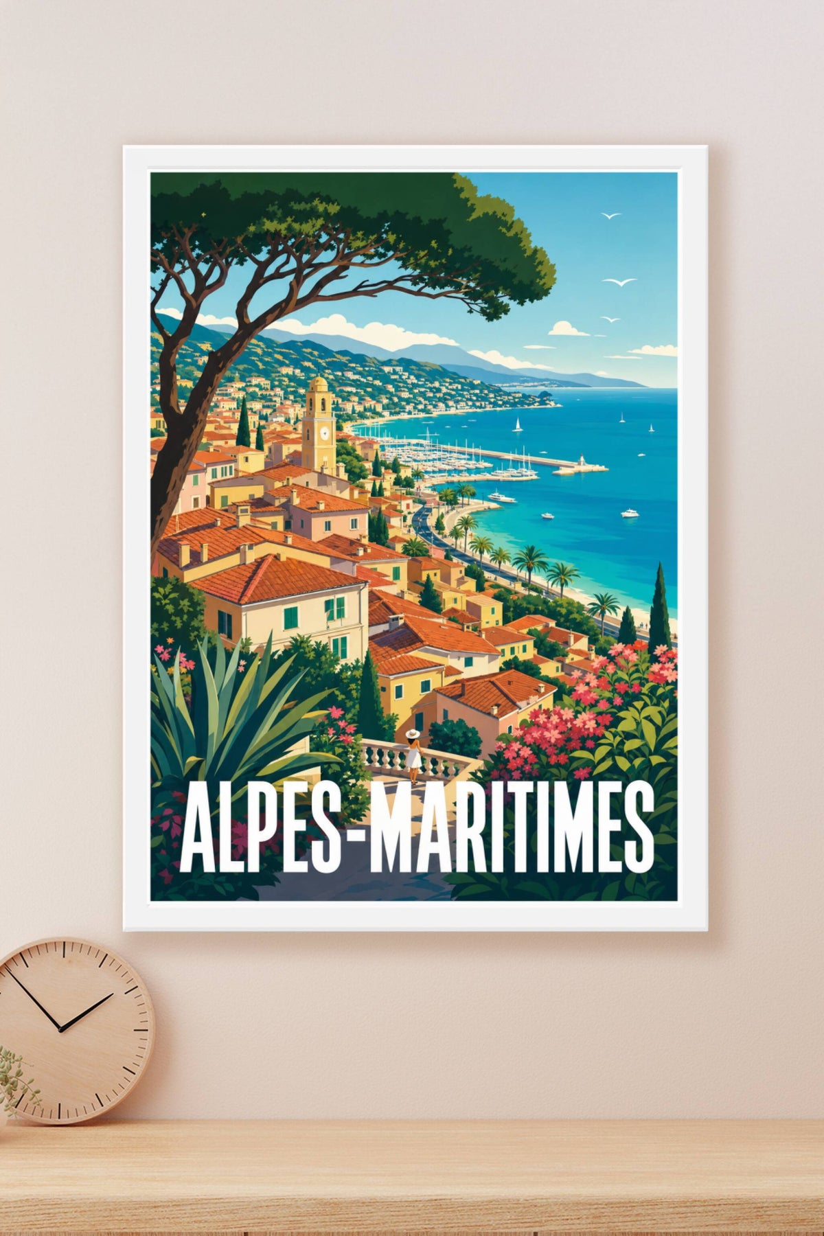 Affiche des Alpes-Maritimes
