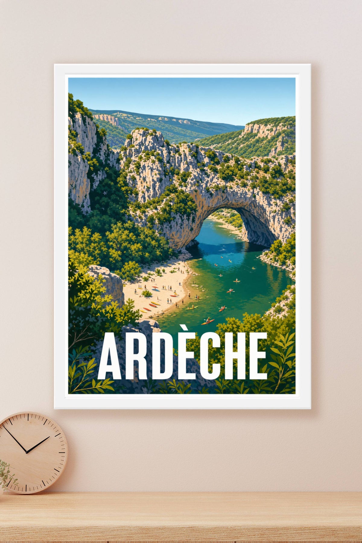 Affiche de l'Ardèche