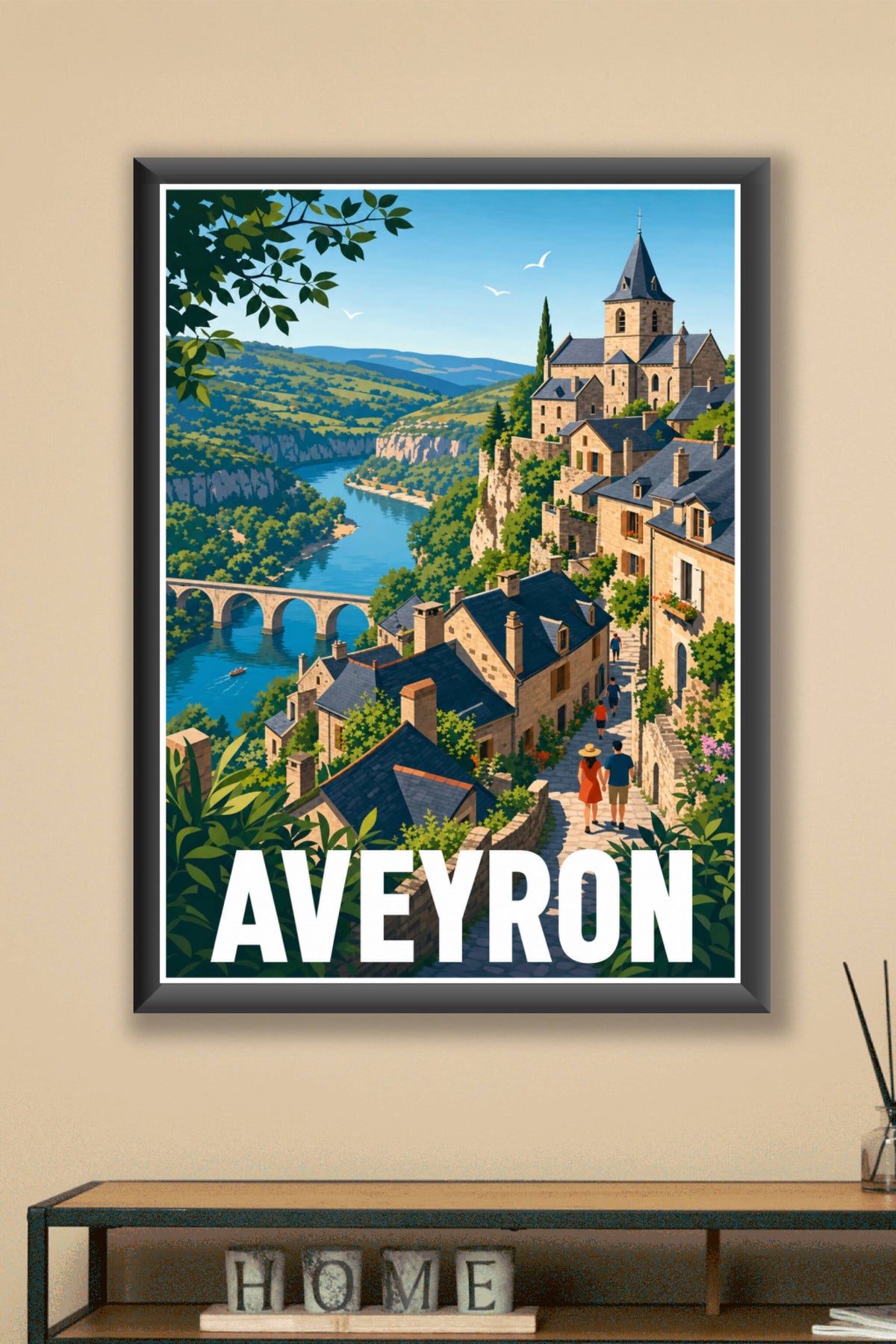 Affiche de l'Aveyron