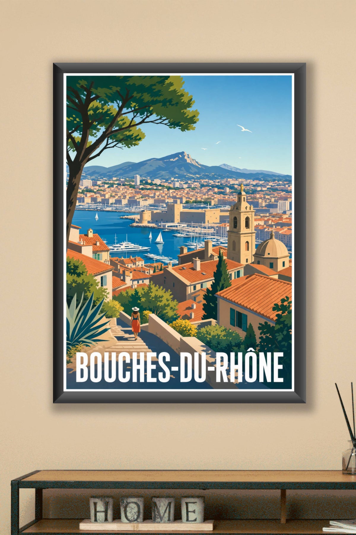 Affiche des Bouches-du-Rhône
