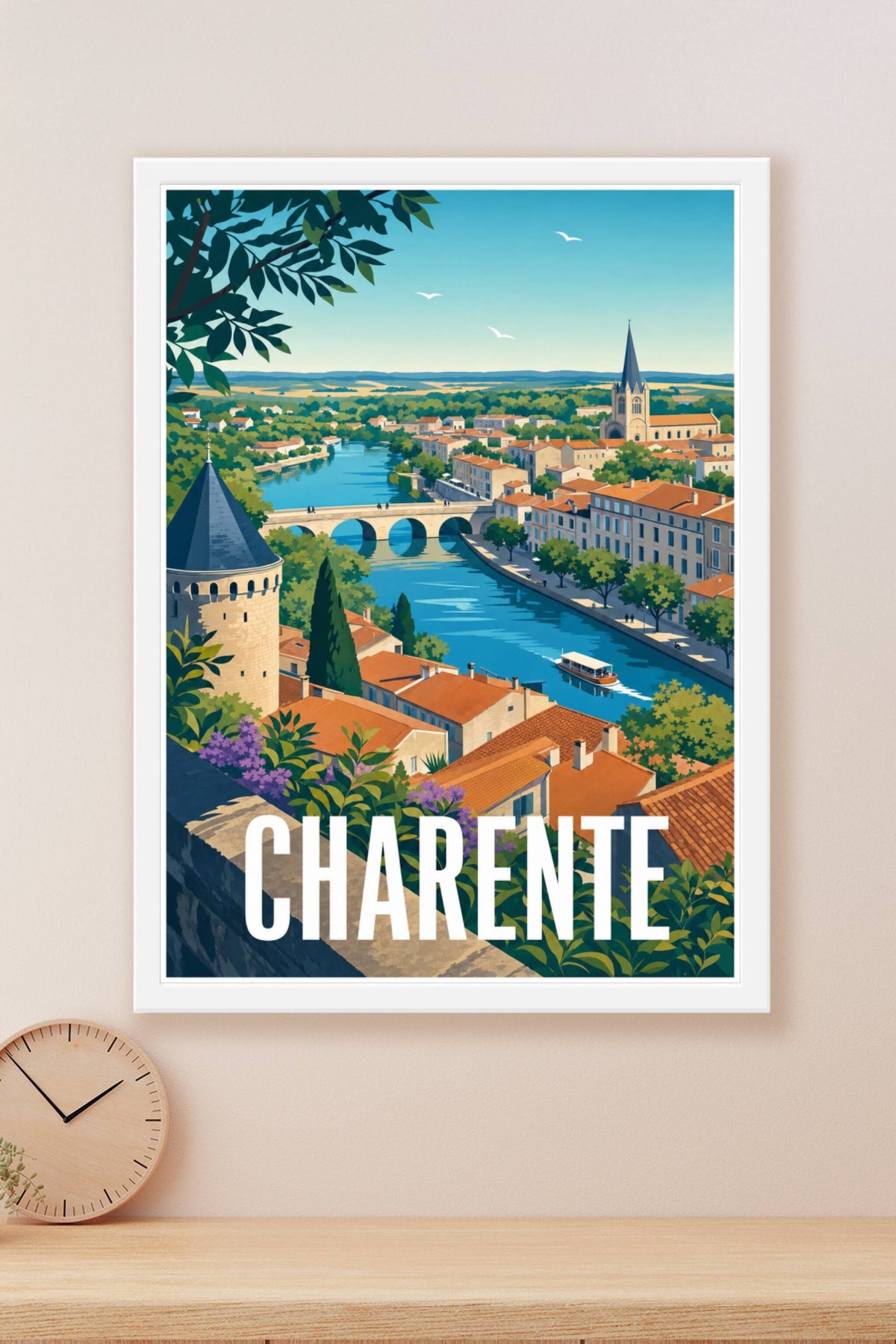 Affiche de la Charente