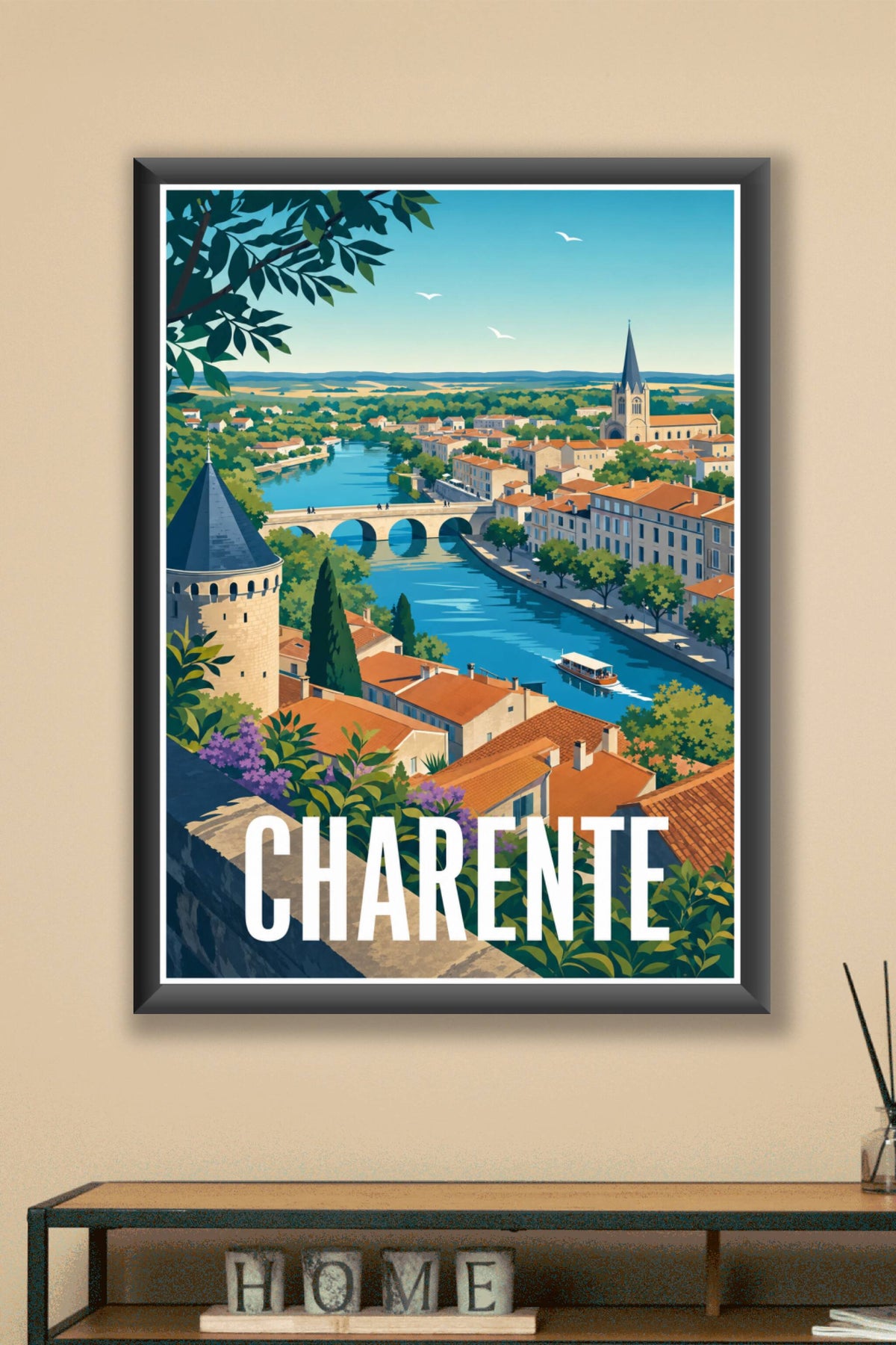 Affiche de la Charente