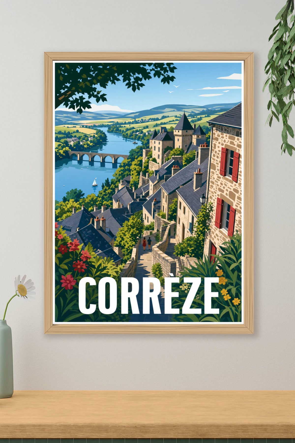 Affiche de la Corrèze
