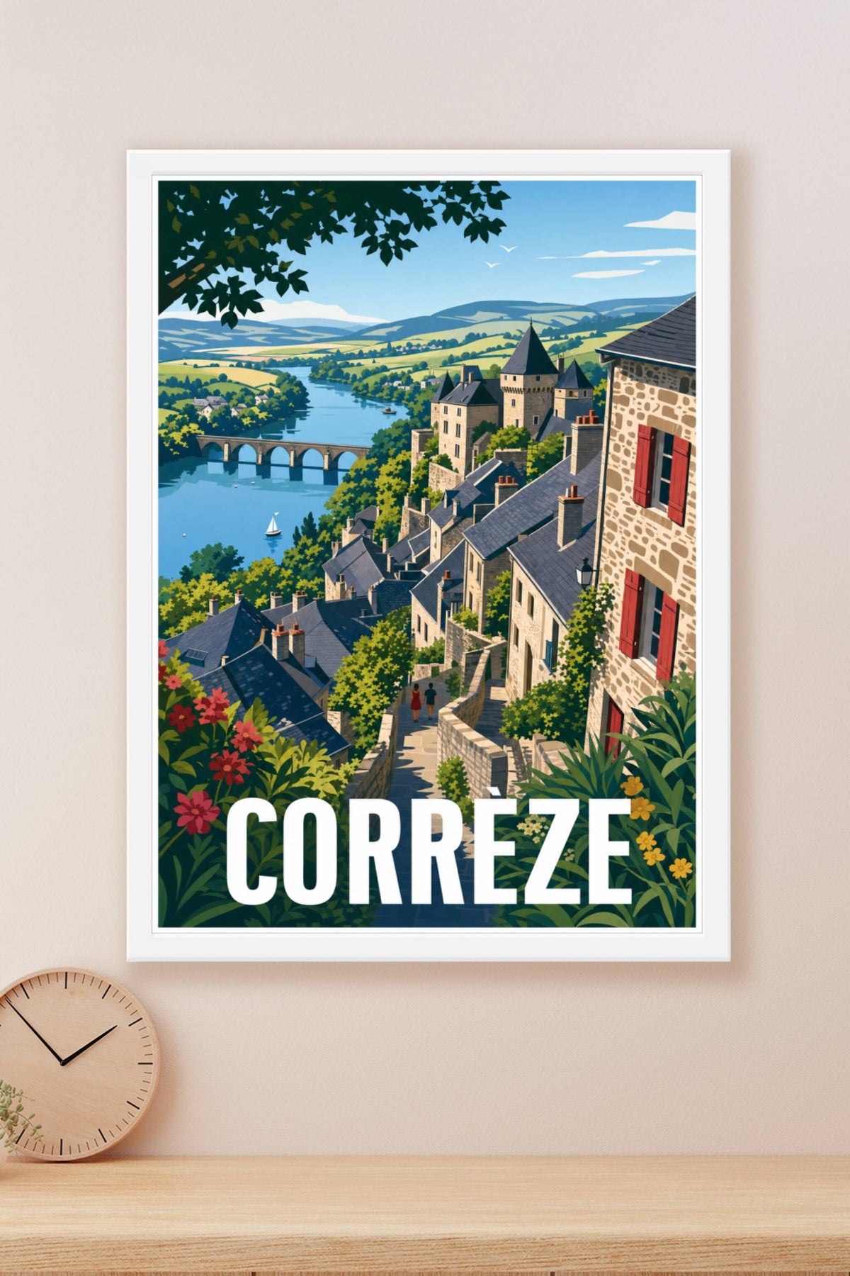 Affiche de la Corrèze