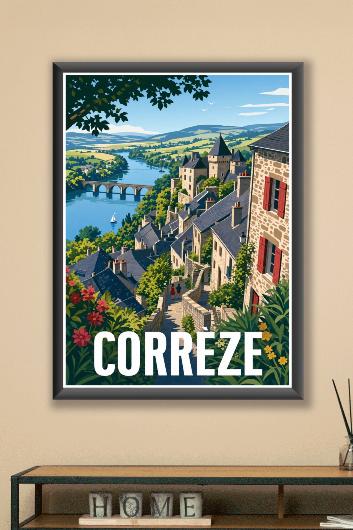 Affiche de la Corrèze