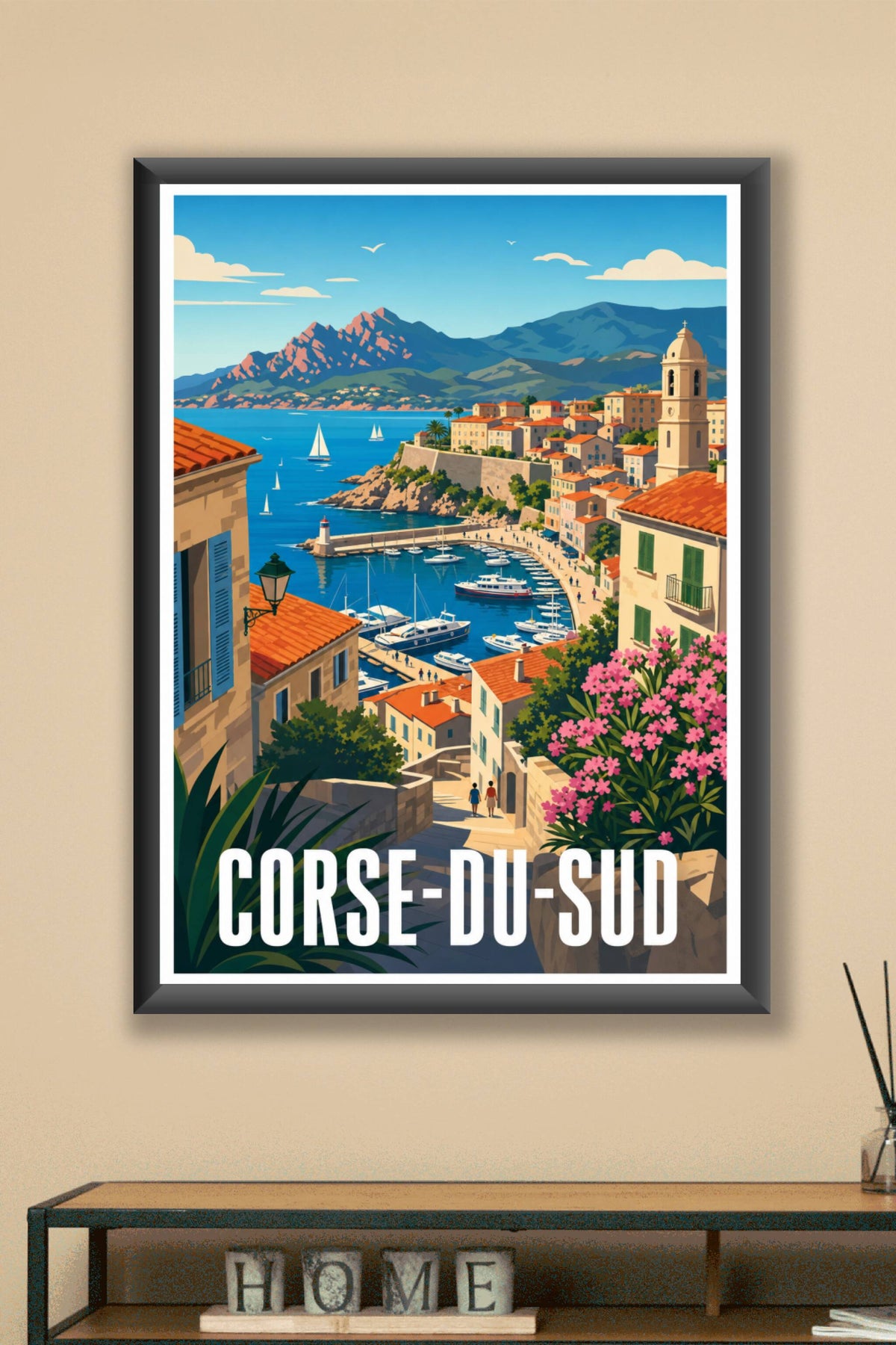 Affiche de la Corse-du-Sud
