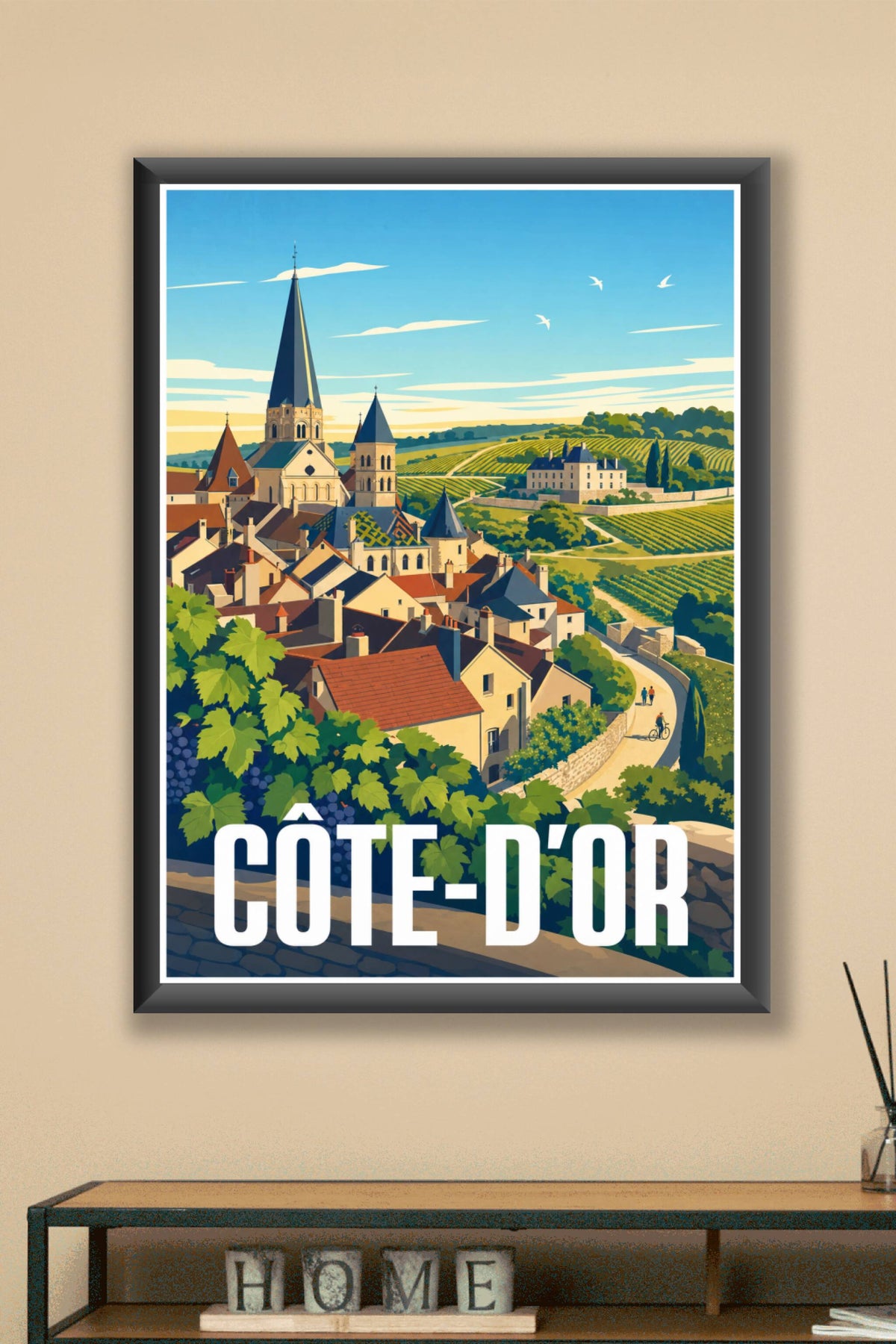 Affiche de la Côte-d'Or