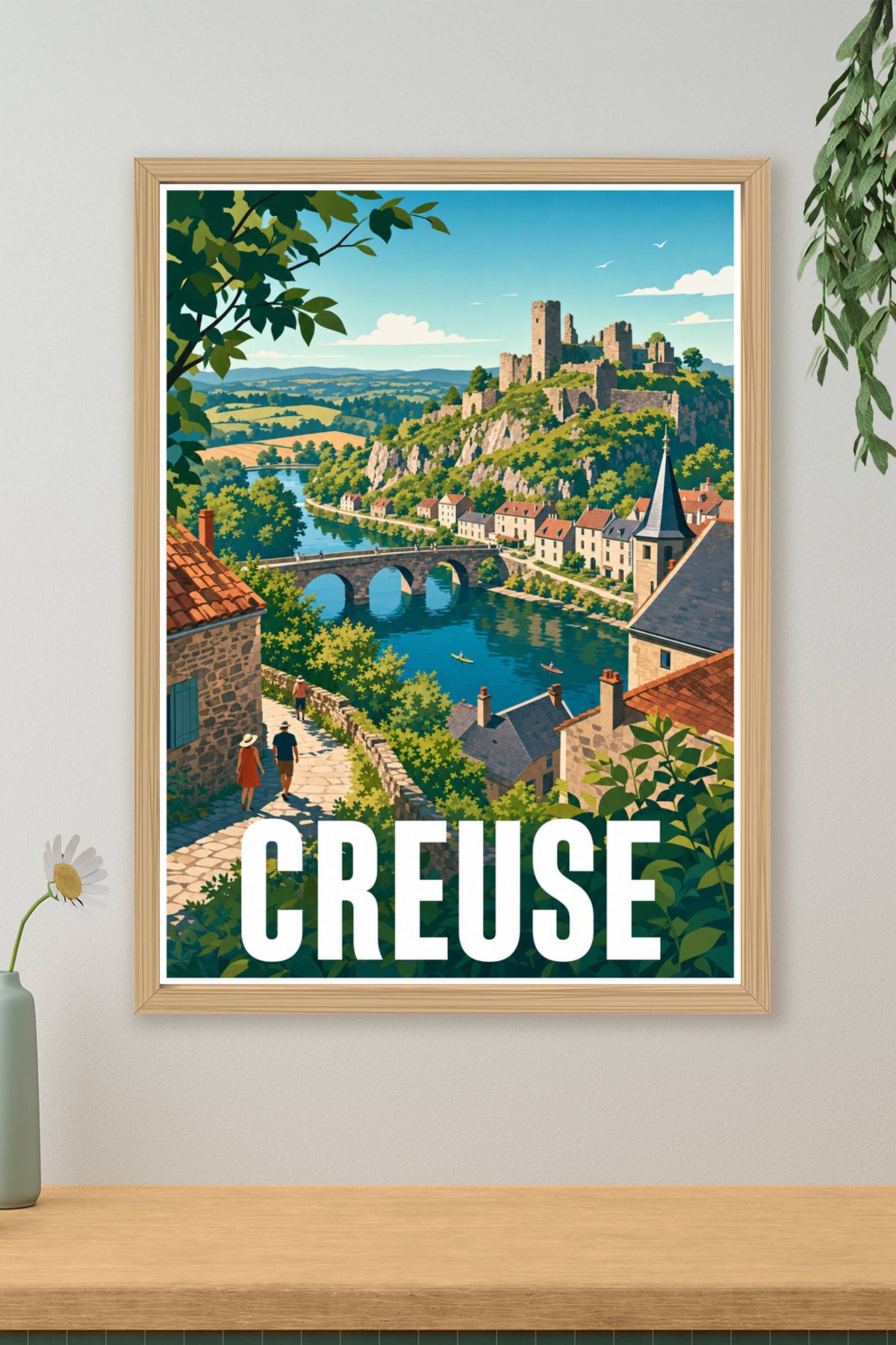 Affiche de la Creuse