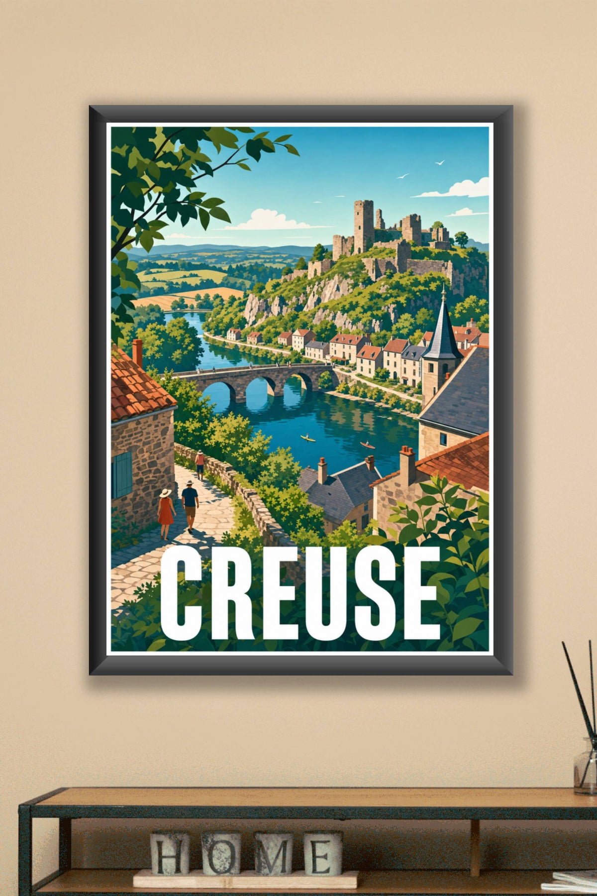 Affiche de la Creuse