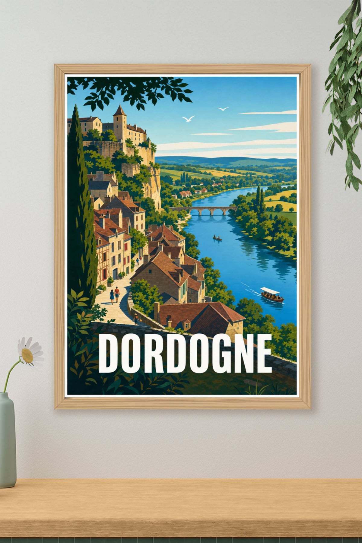 Affiche de la Dordogne