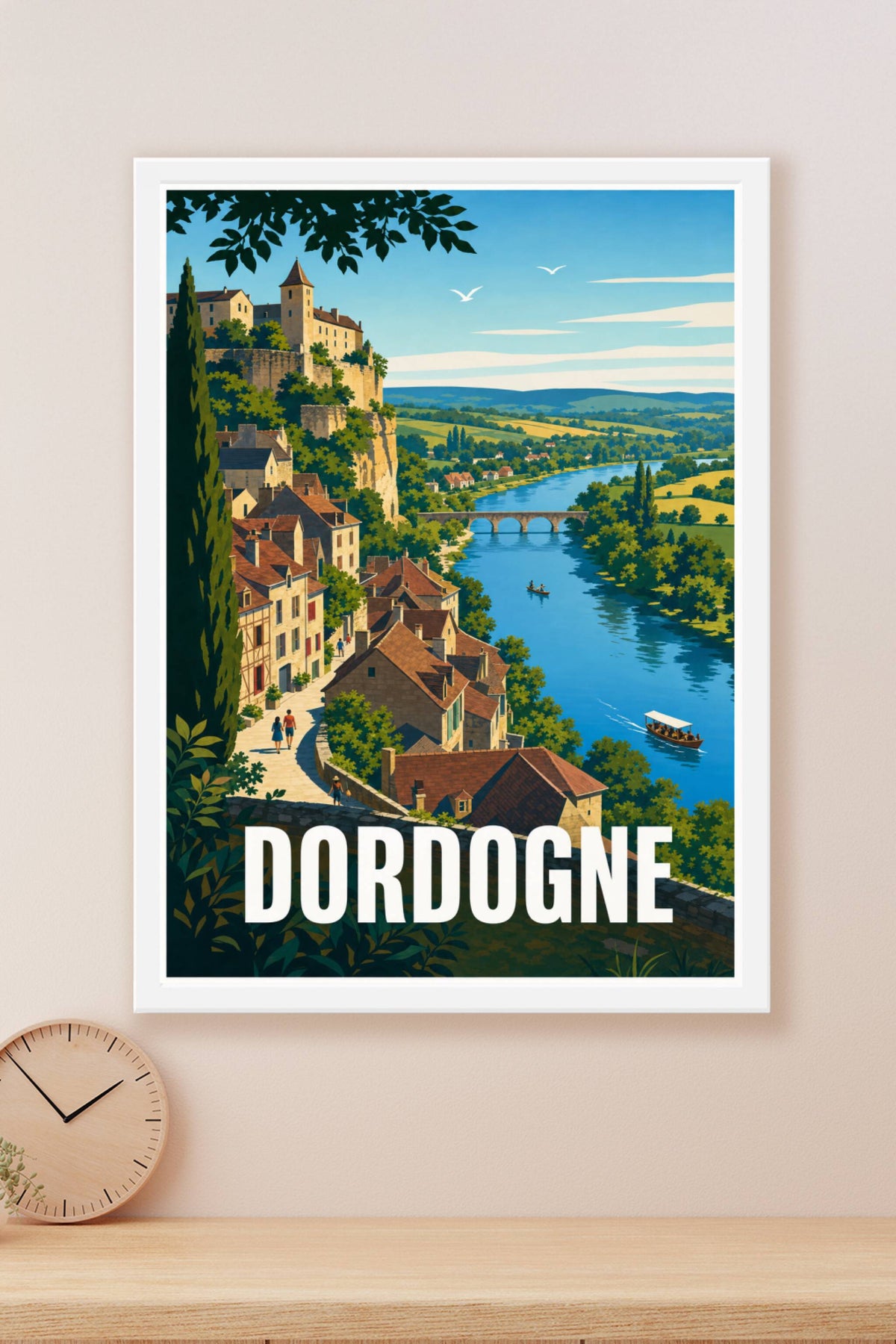 Affiche de la Dordogne
