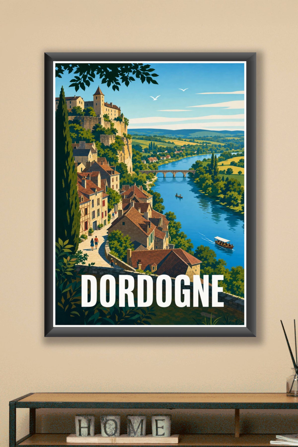 Affiche de la Dordogne