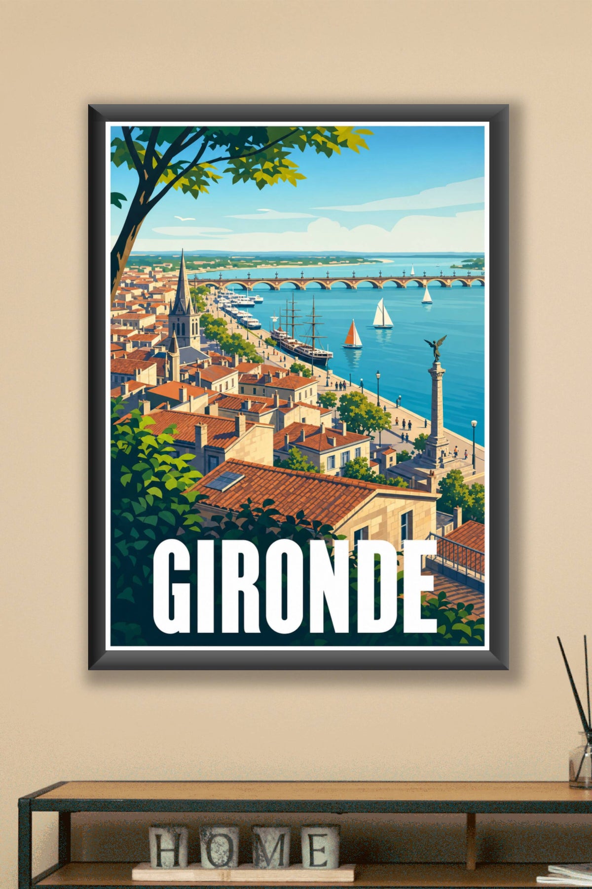 Affiche de la Gironde