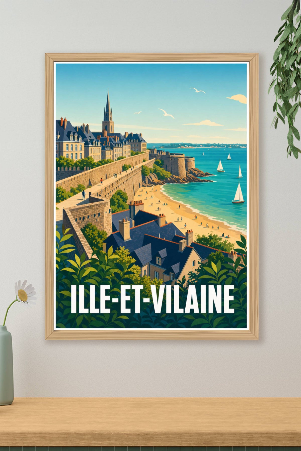 Affiche d'Ille-et-Vilaine