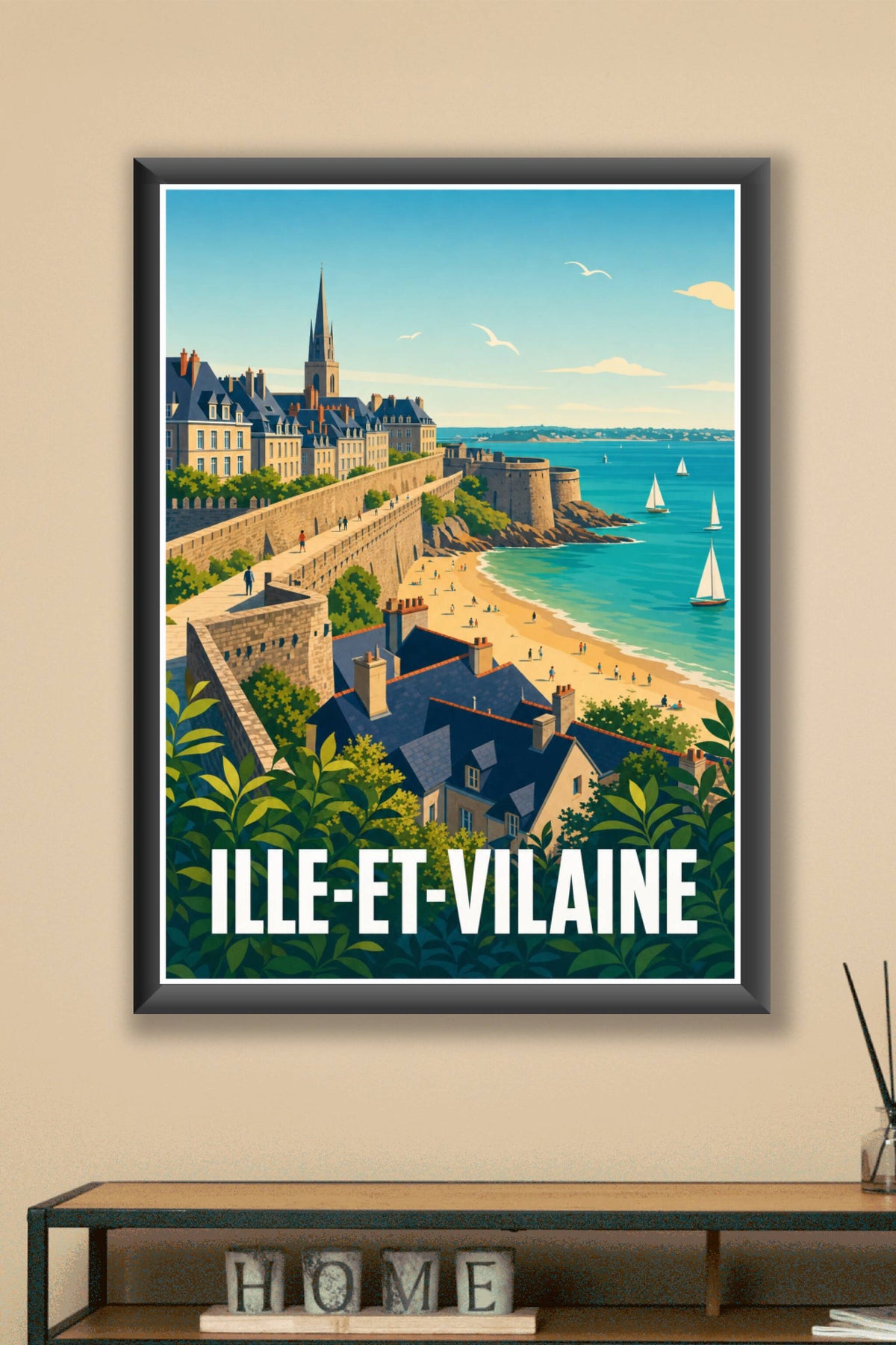 Affiche d'Ille-et-Vilaine