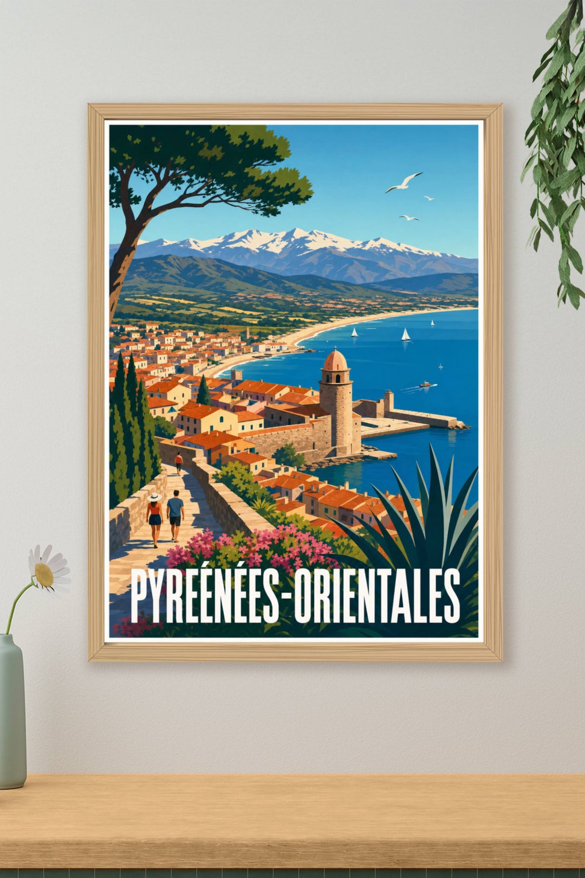 Affiche des Pyrénées-Orientales