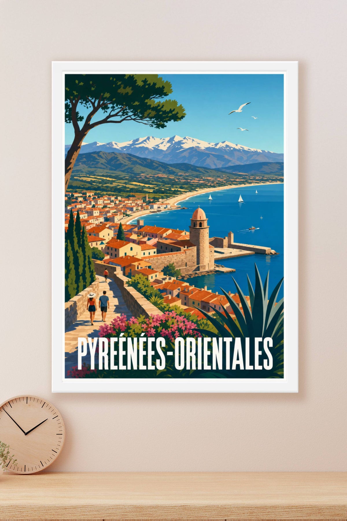 Affiche des Pyrénées-Orientales