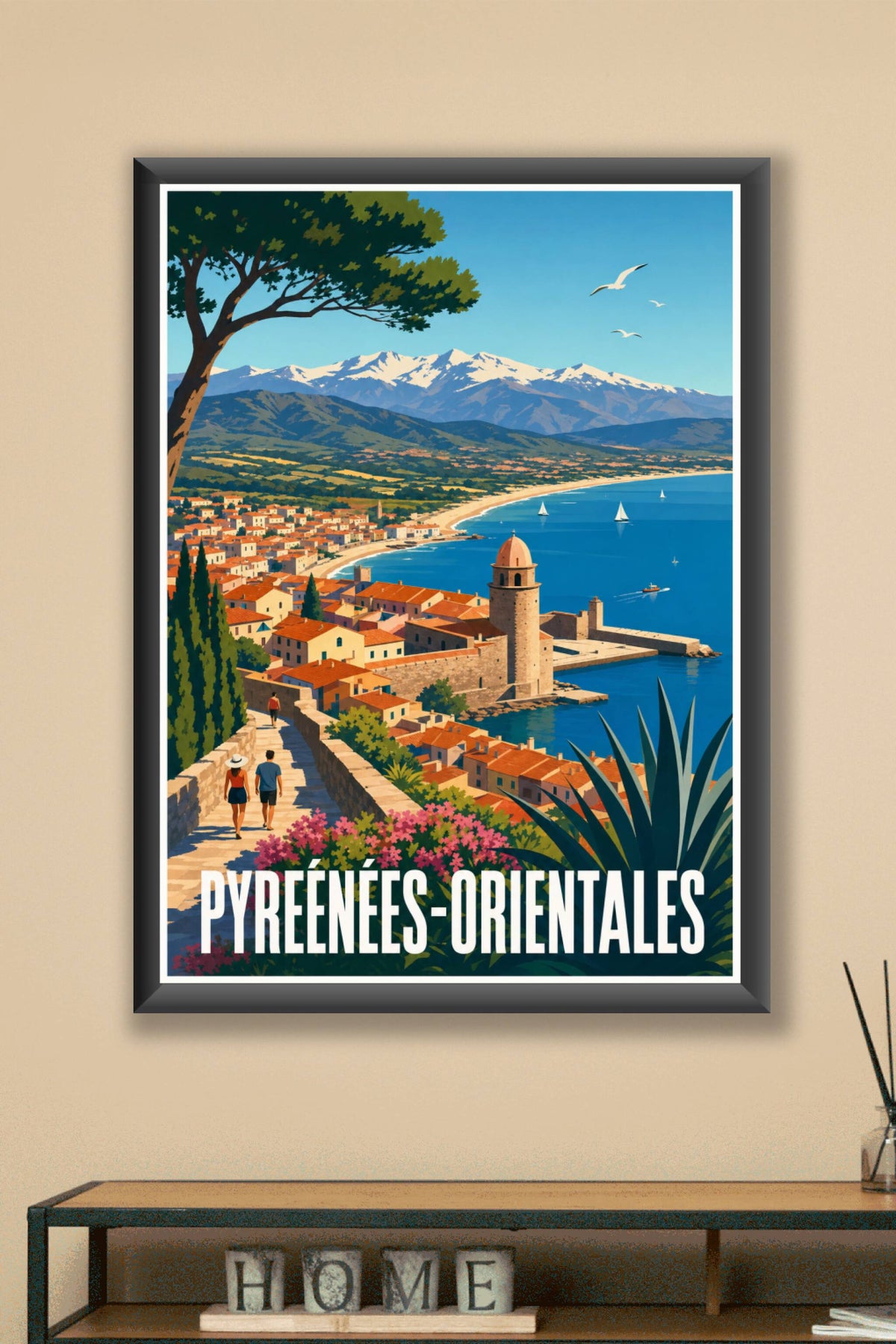 Affiche des Pyrénées-Orientales