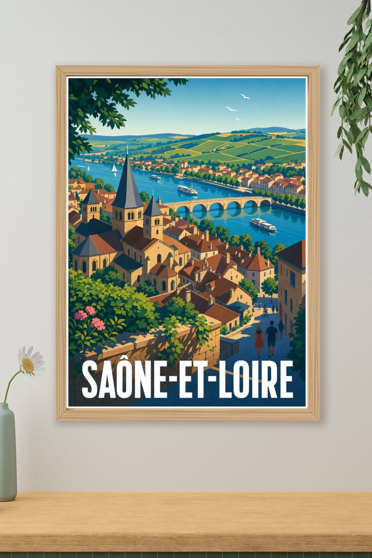 Affiche de Saône-et-Loire