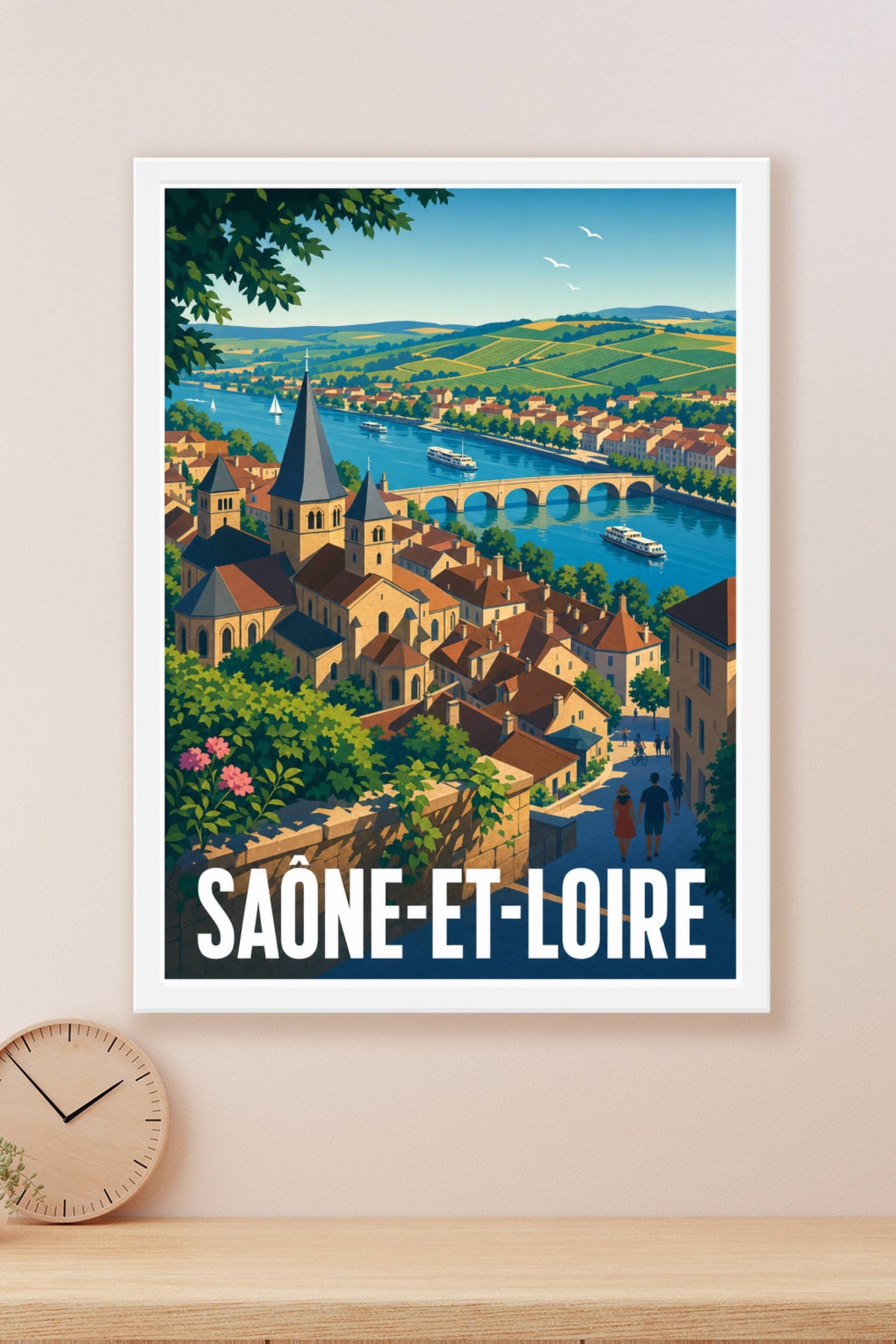 Affiche de Saône-et-Loire
