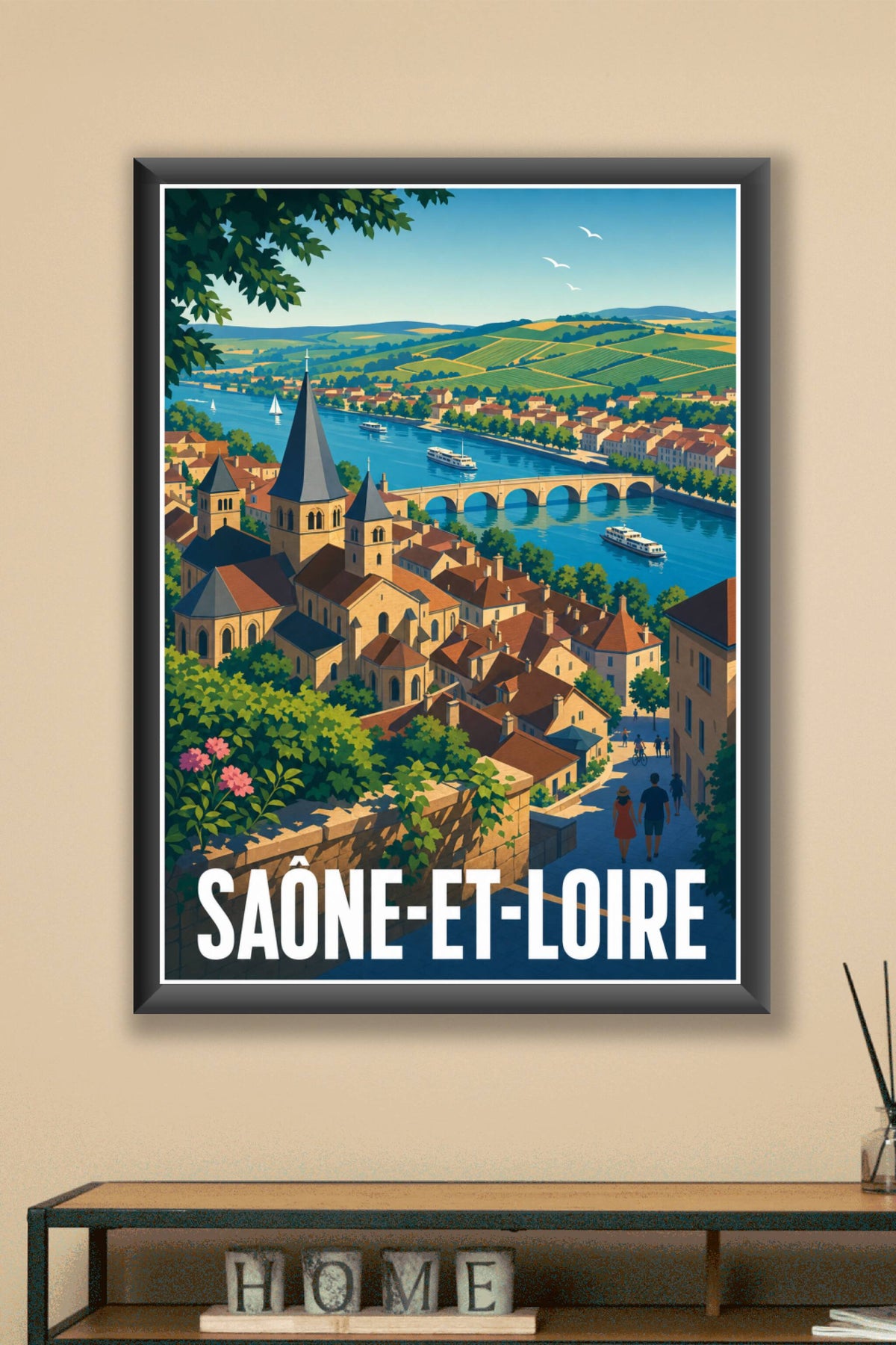 Affiche de Saône-et-Loire