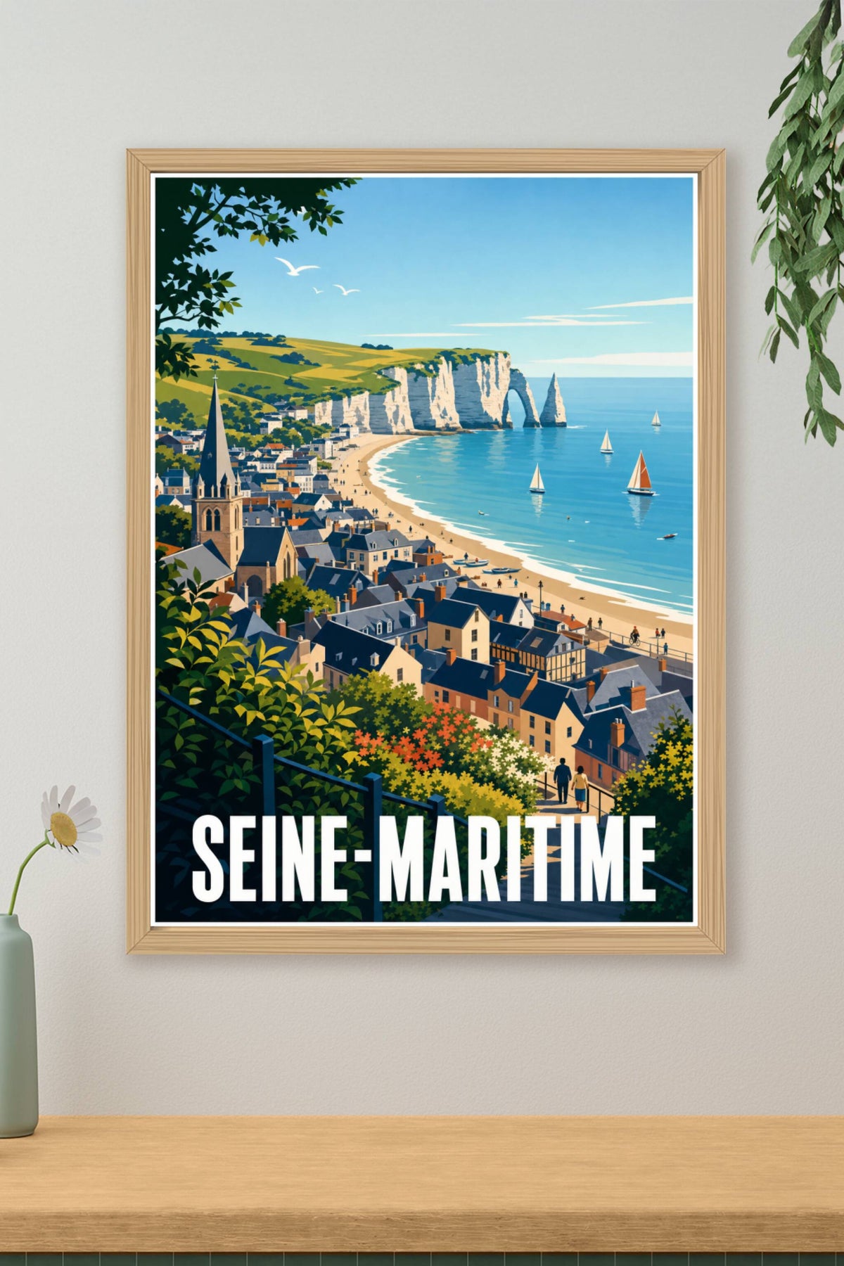 Affiche de la Seine-Maritime