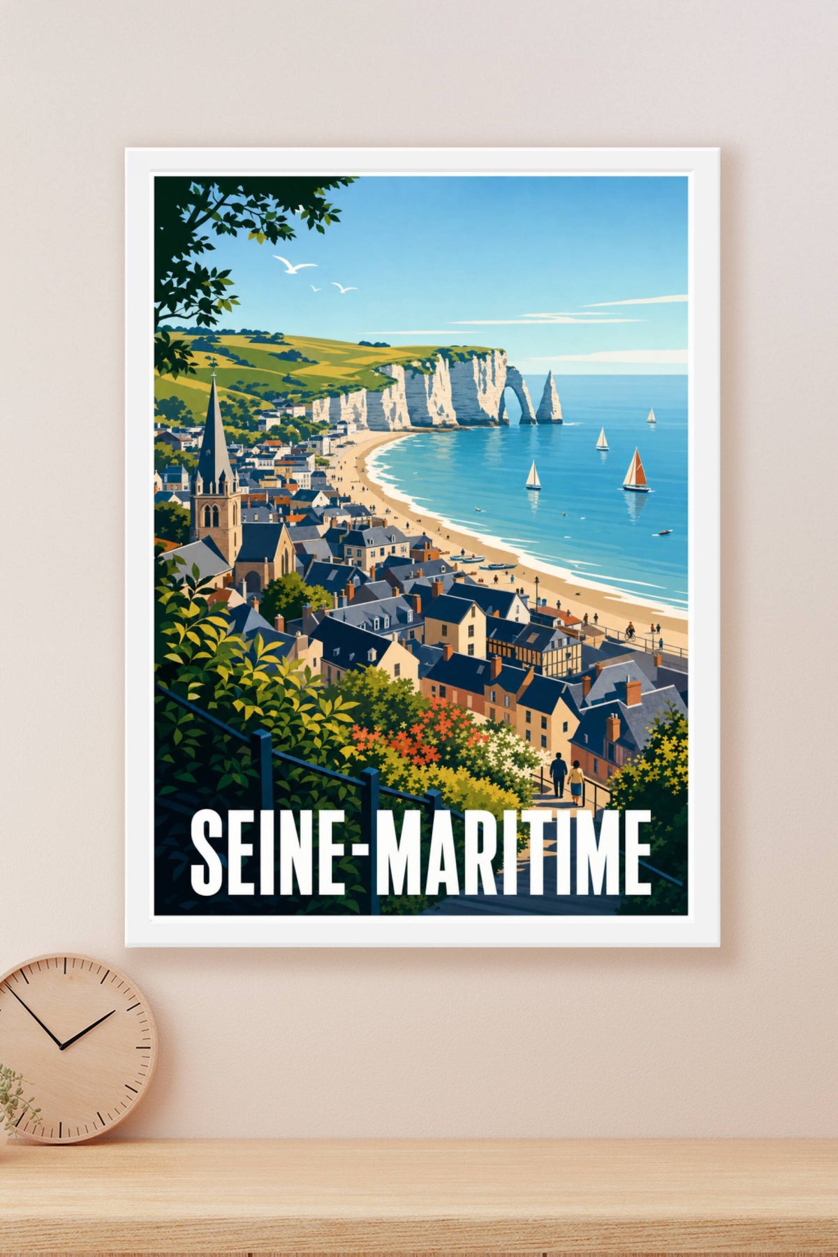 Affiche de la Seine-Maritime
