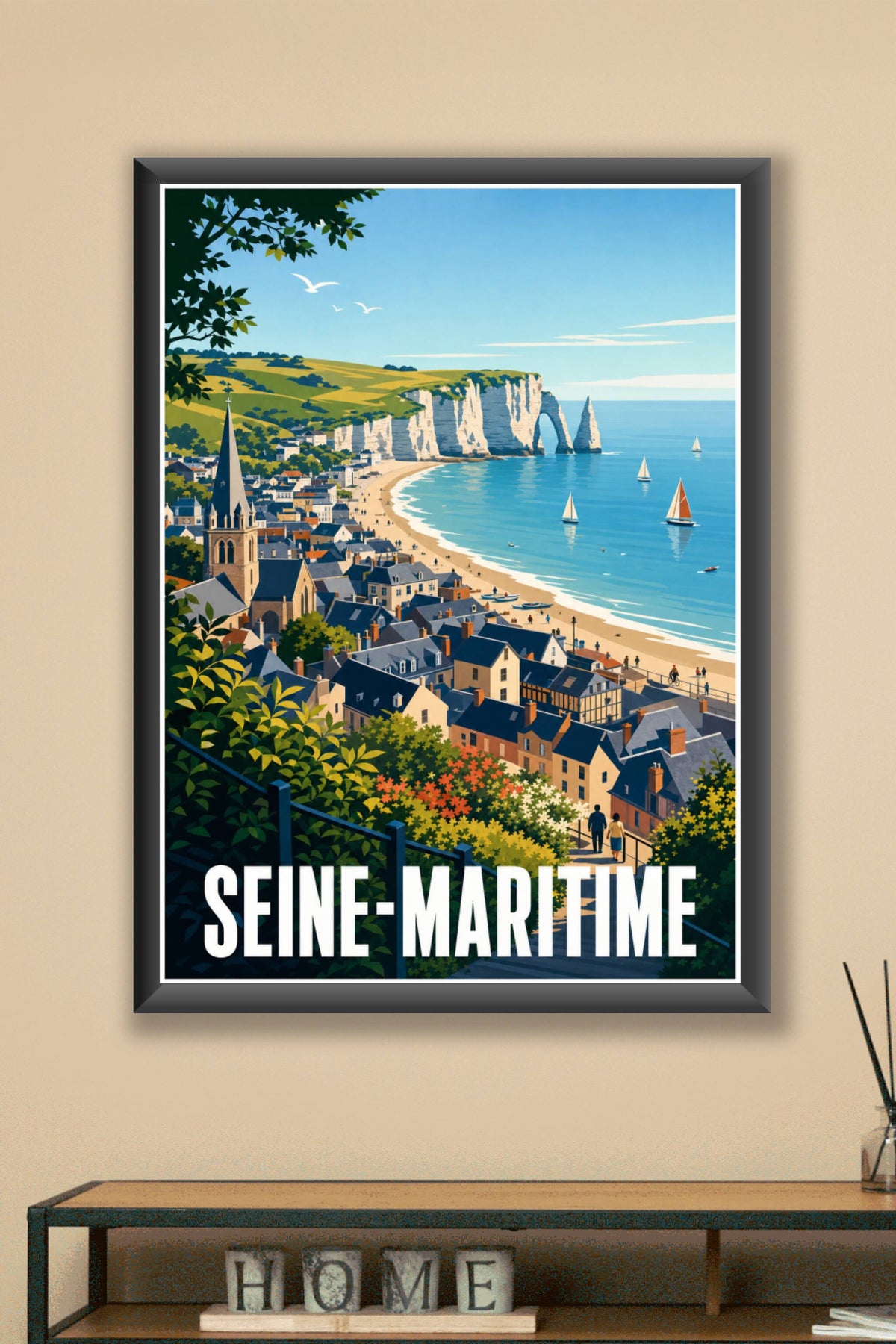Affiche de la Seine-Maritime