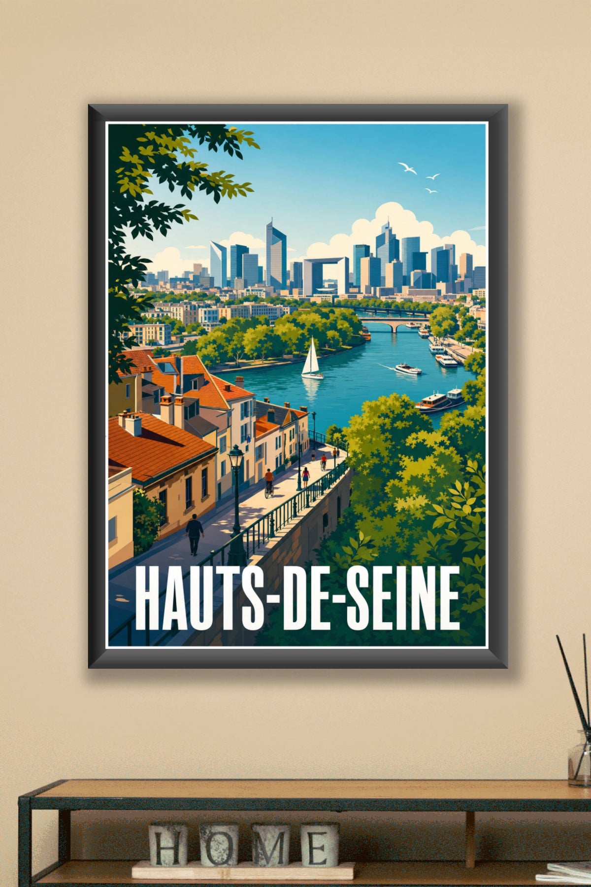 Affiche des Hauts-de-Seine