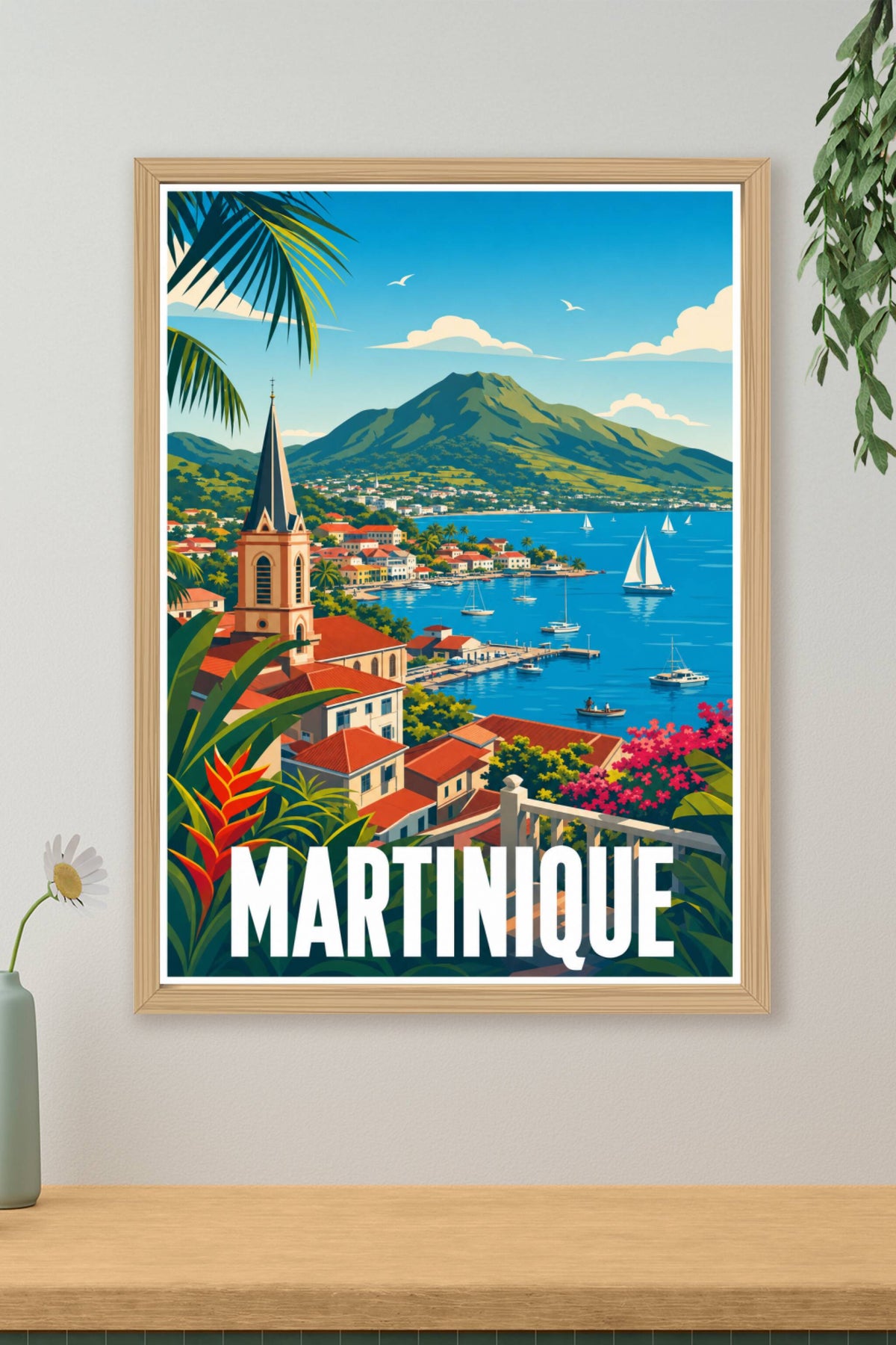 Affiche de la Martinique