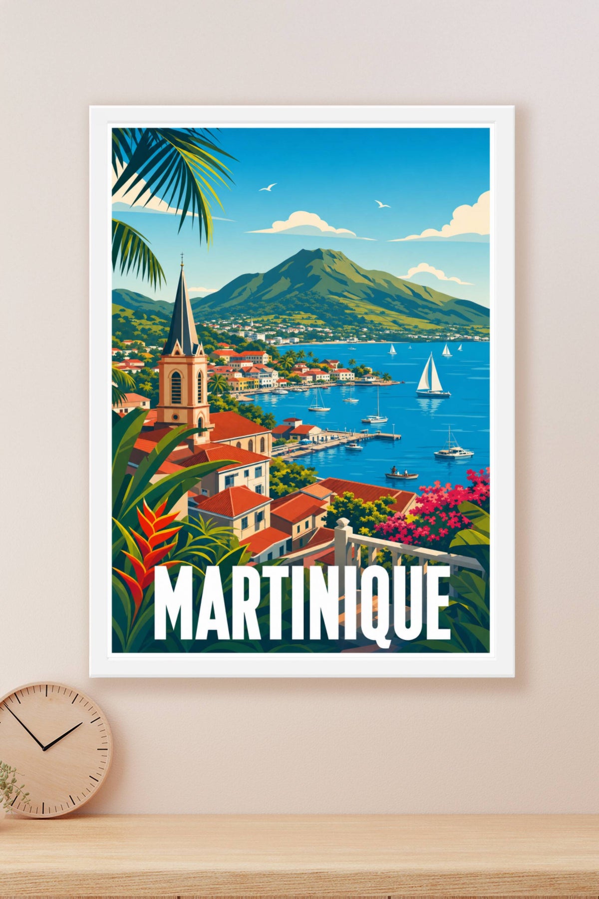 Affiche de la Martinique