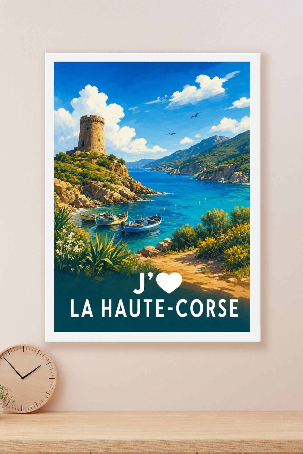 Affiche J'aime la Haute-Corse