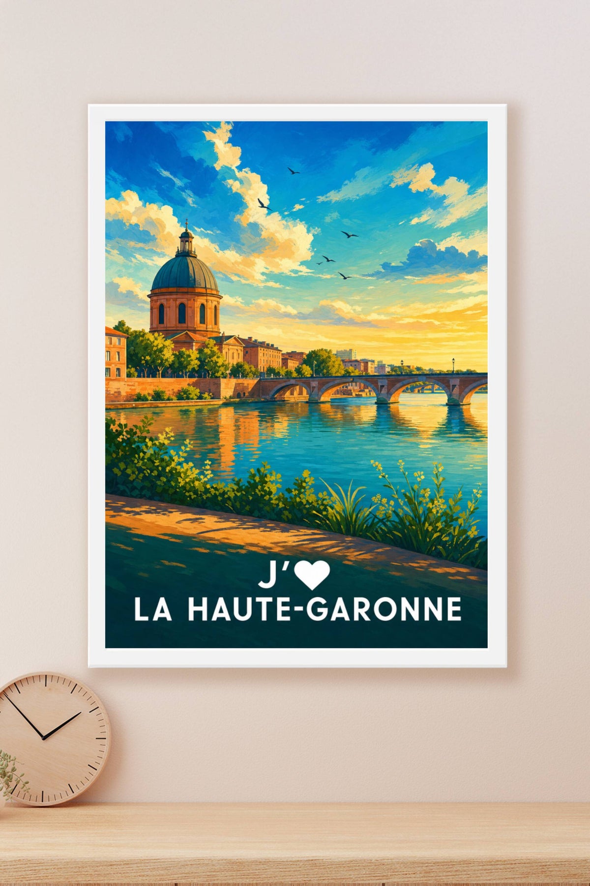 Affiche J'aime la Haute-Garonne