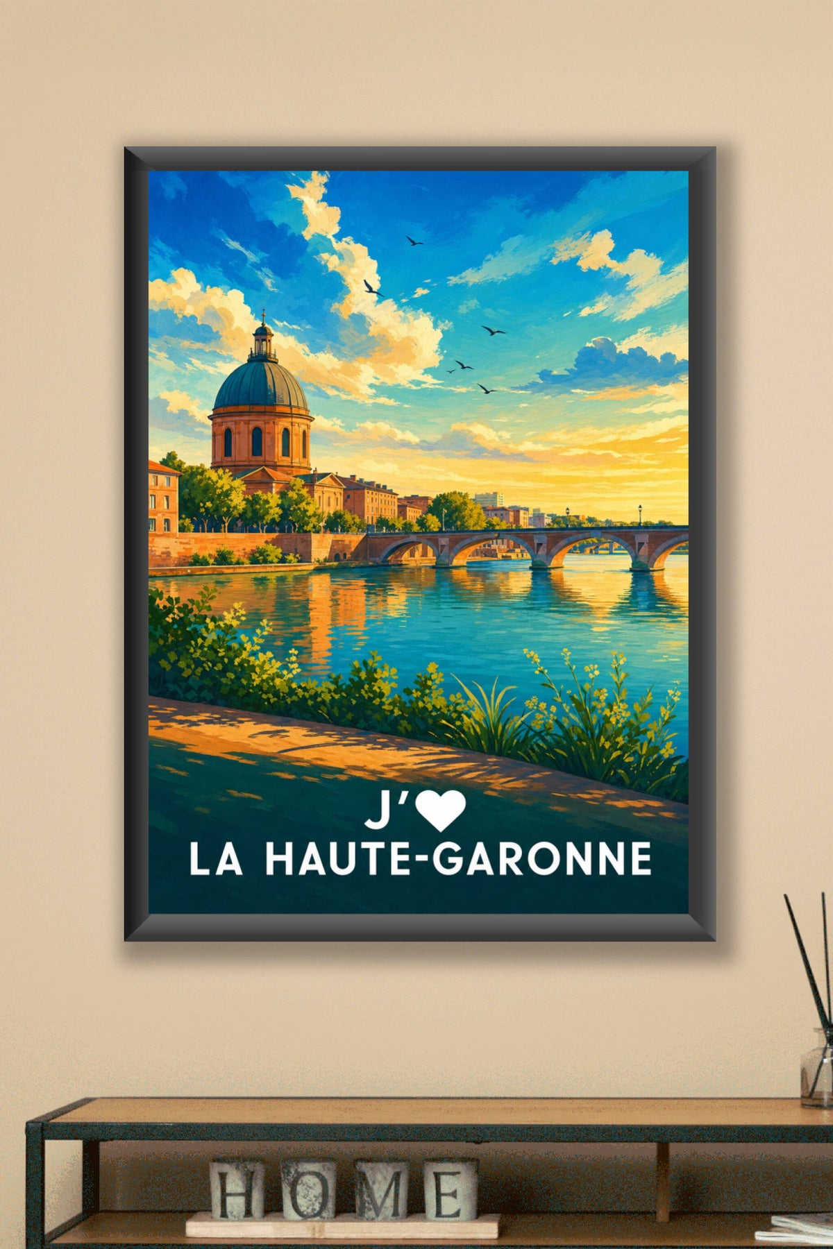 Affiche J'aime la Haute-Garonne