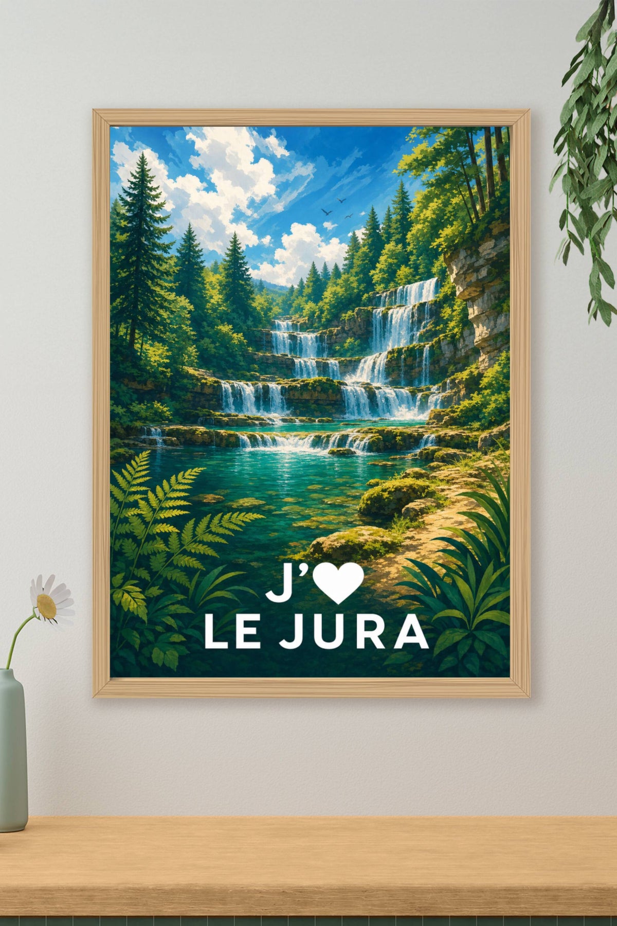 Affiche J'aime le Jura