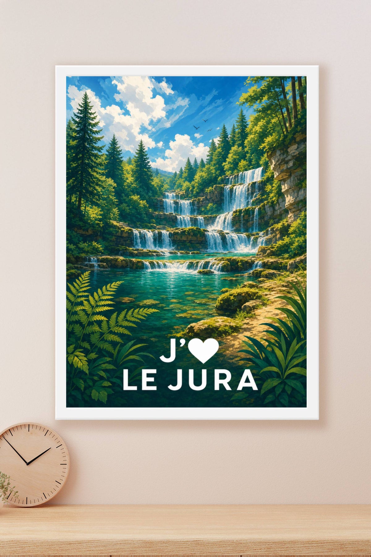 Affiche J'aime le Jura