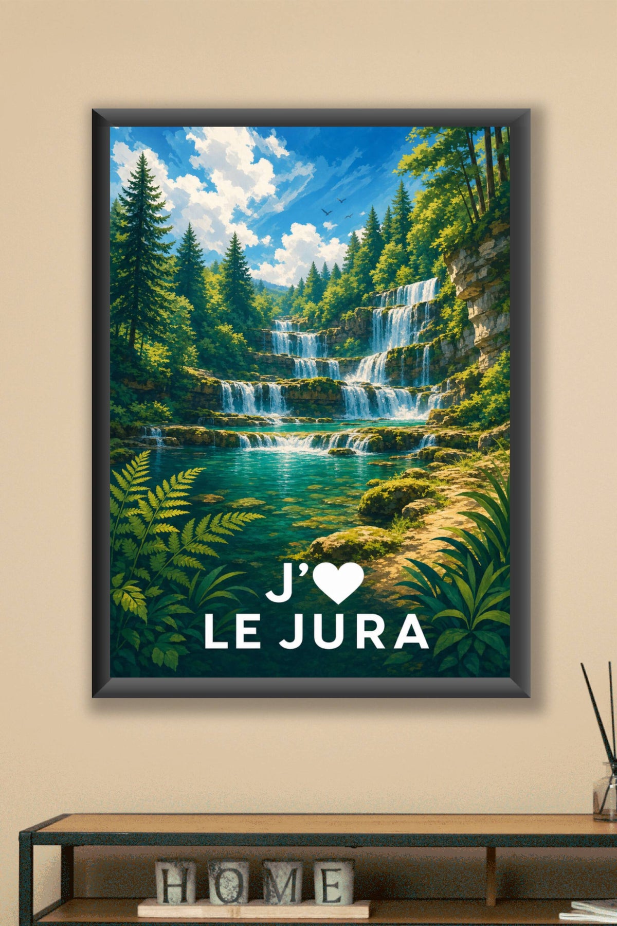 Affiche J'aime le Jura
