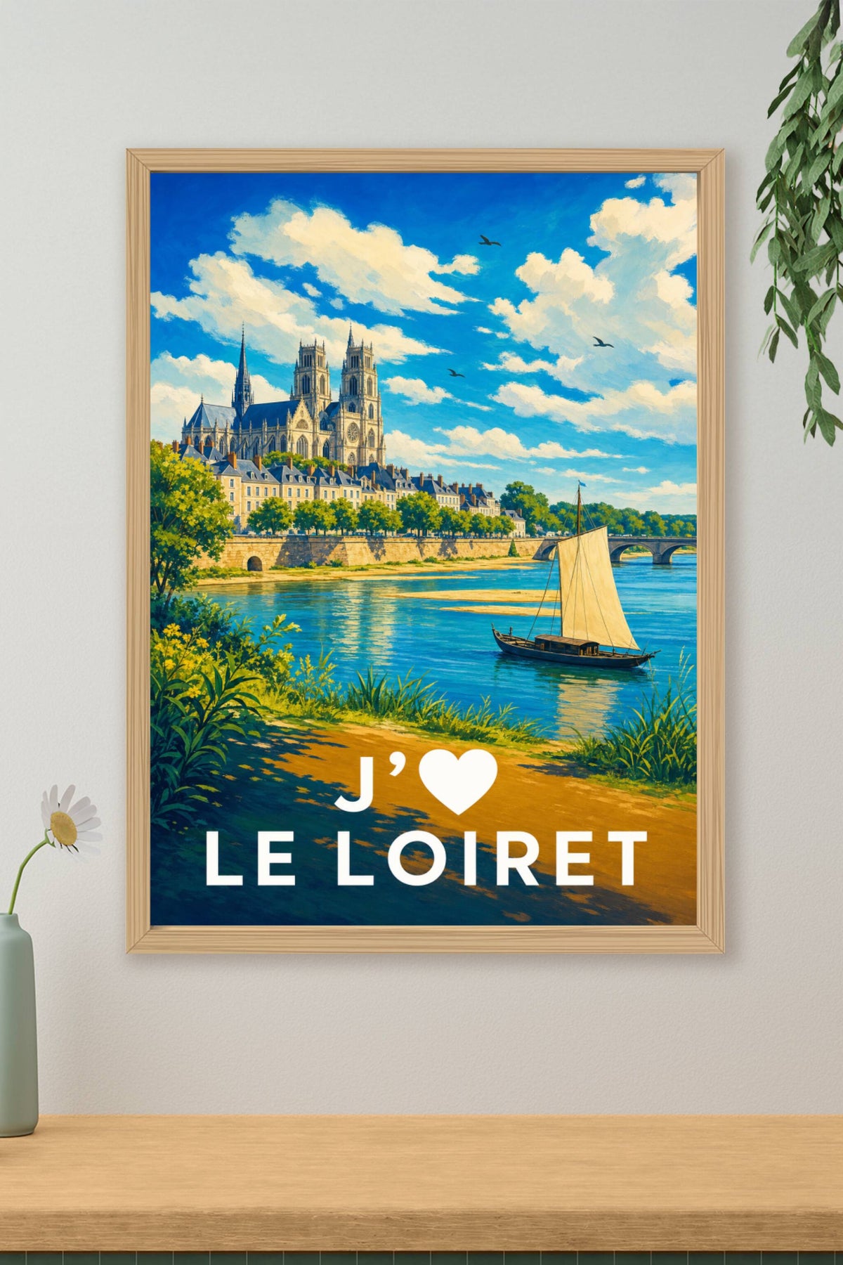 Affiche J'aime le Loiret