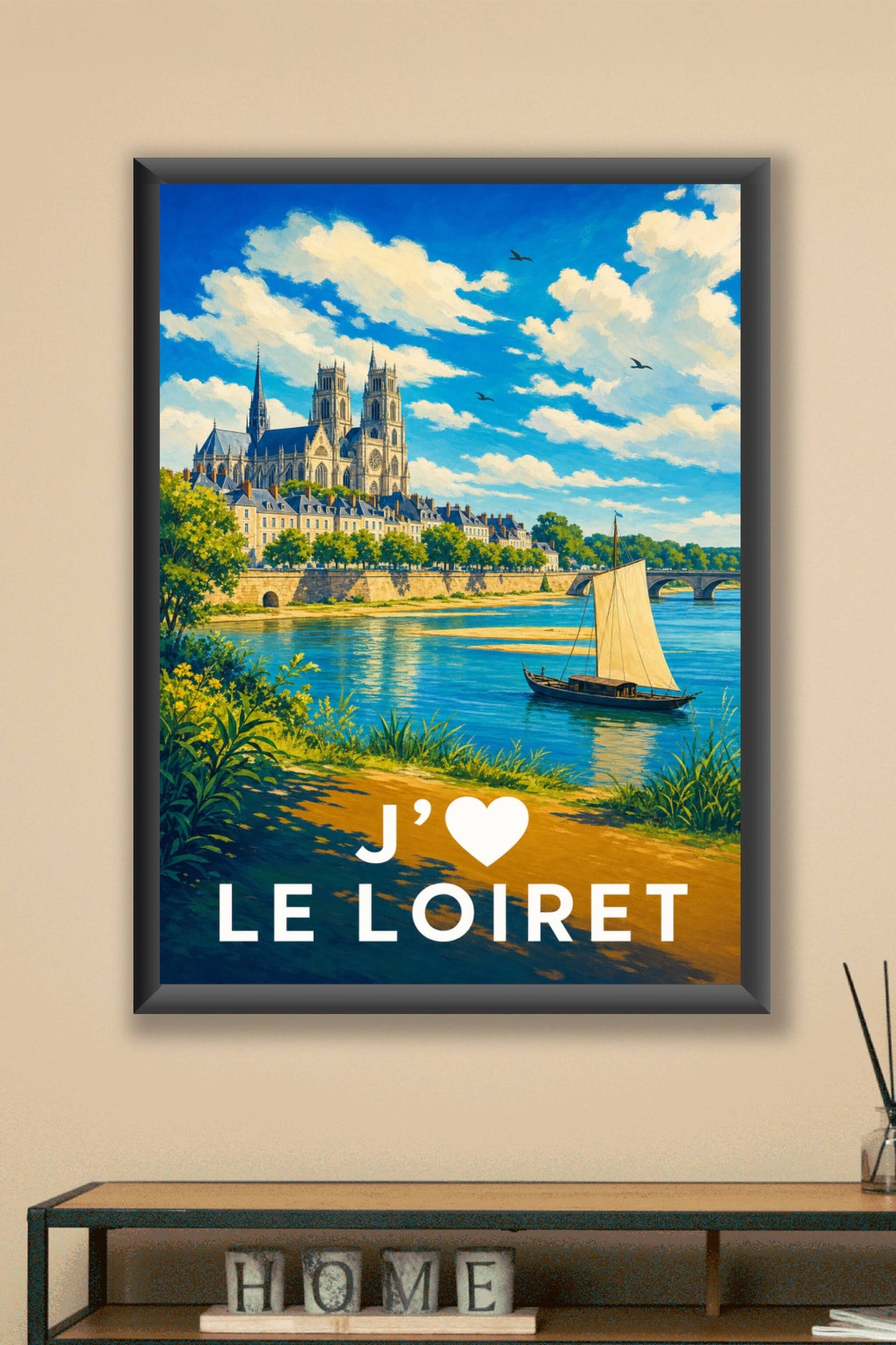 Affiche J'aime le Loiret