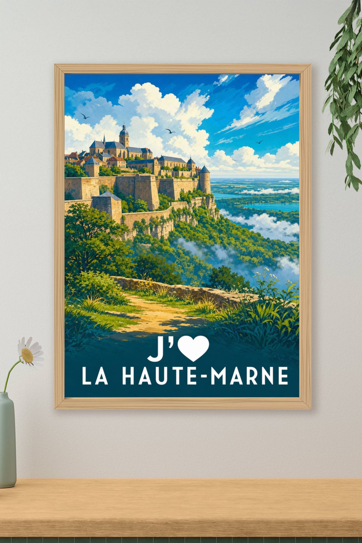 Affiche J'aime la Haute-Marne