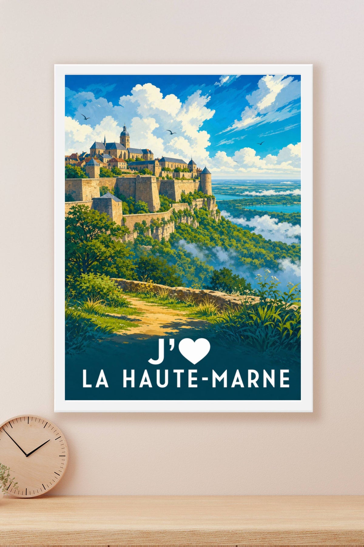 Affiche J'aime la Haute-Marne