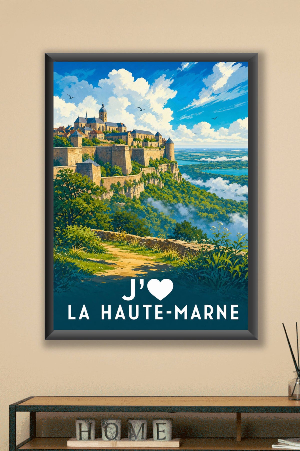 Affiche J'aime la Haute-Marne