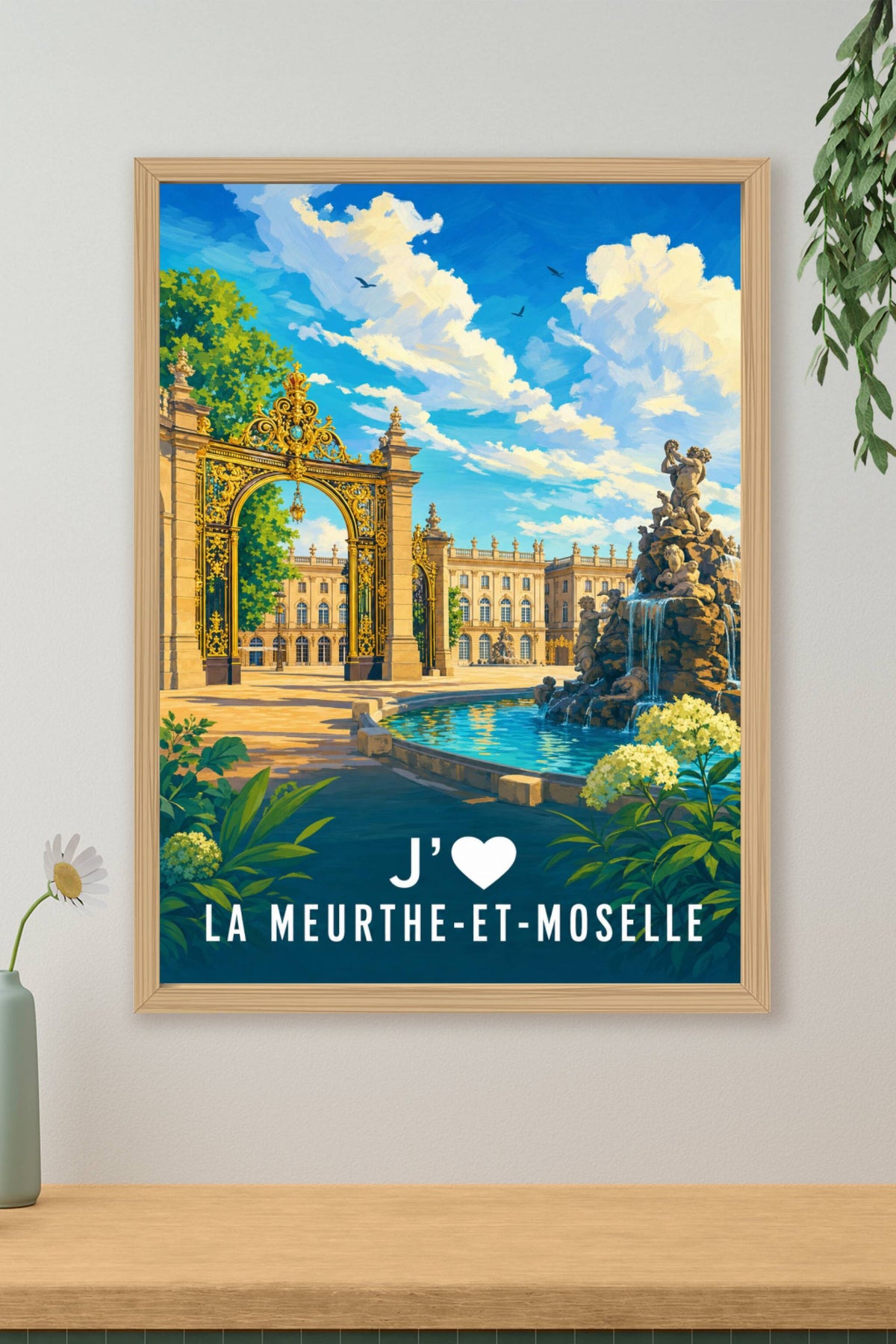 Affiche J'aime la Meurthe-et-Moselle