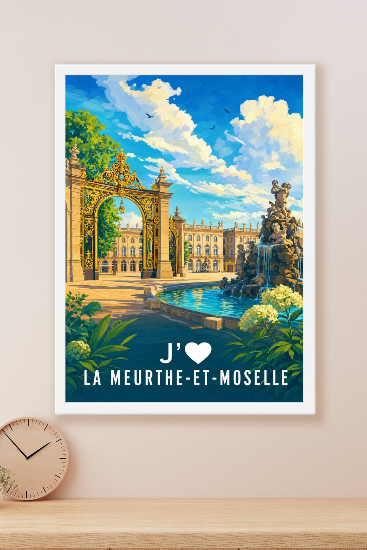 Affiche J'aime la Meurthe-et-Moselle