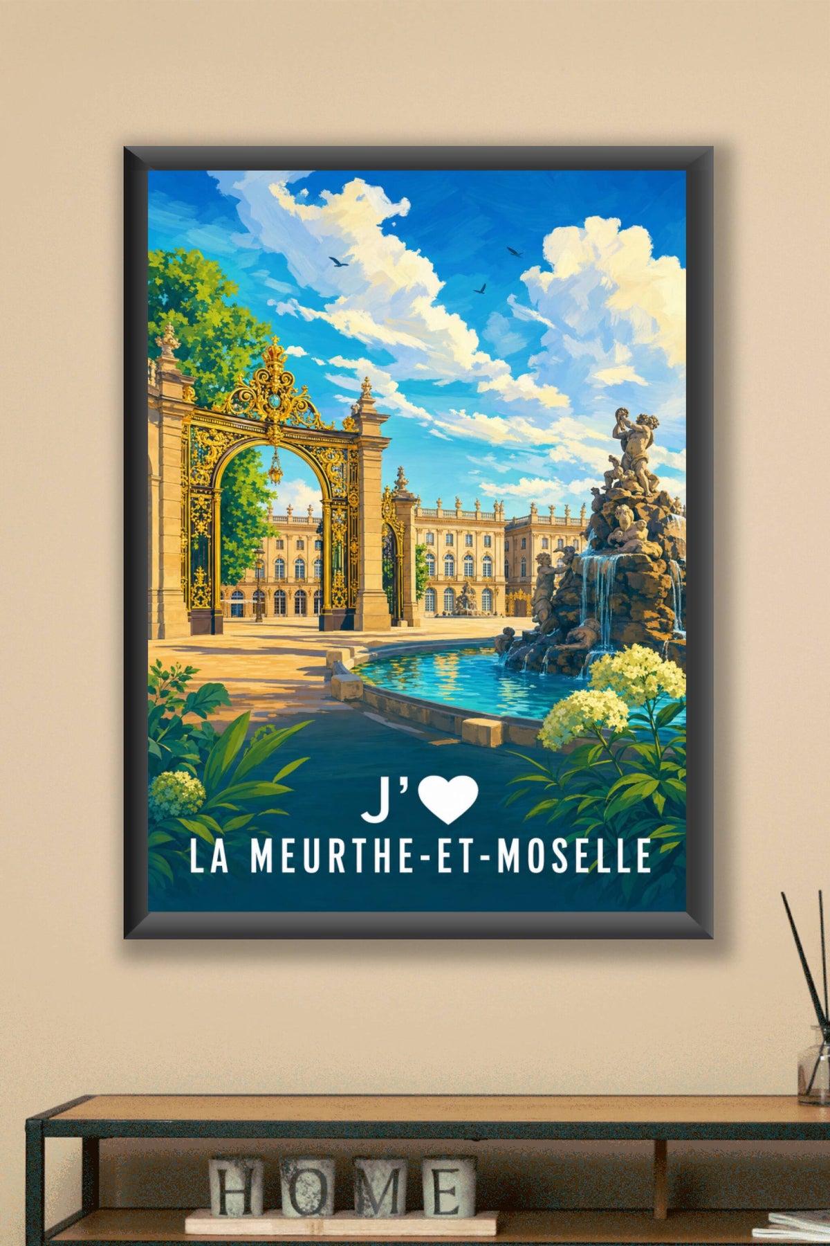 Affiche J'aime la Meurthe-et-Moselle