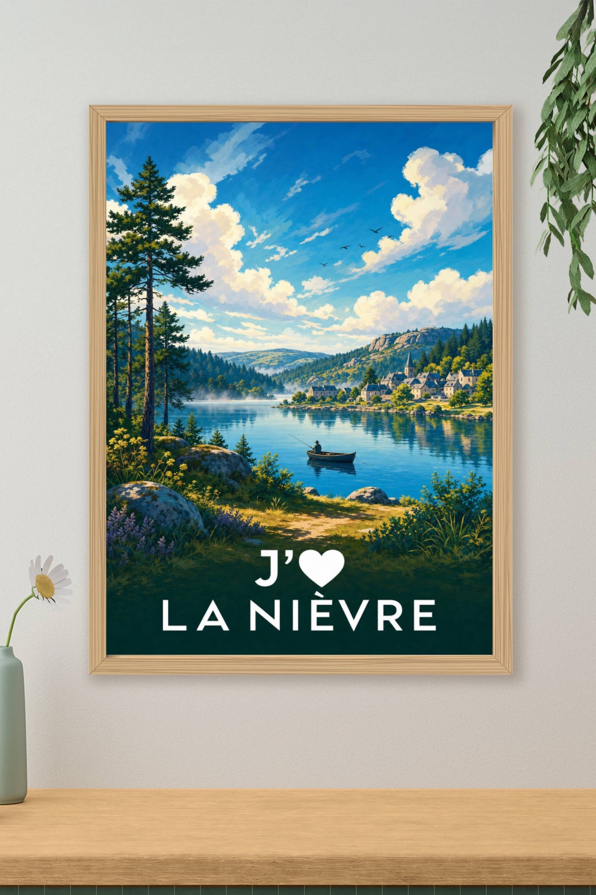 Affiche J'aime la Nièvre