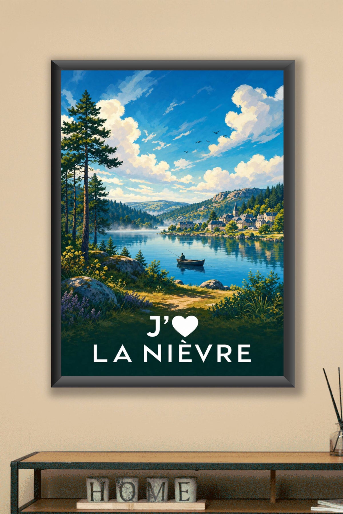 Affiche J'aime la Nièvre