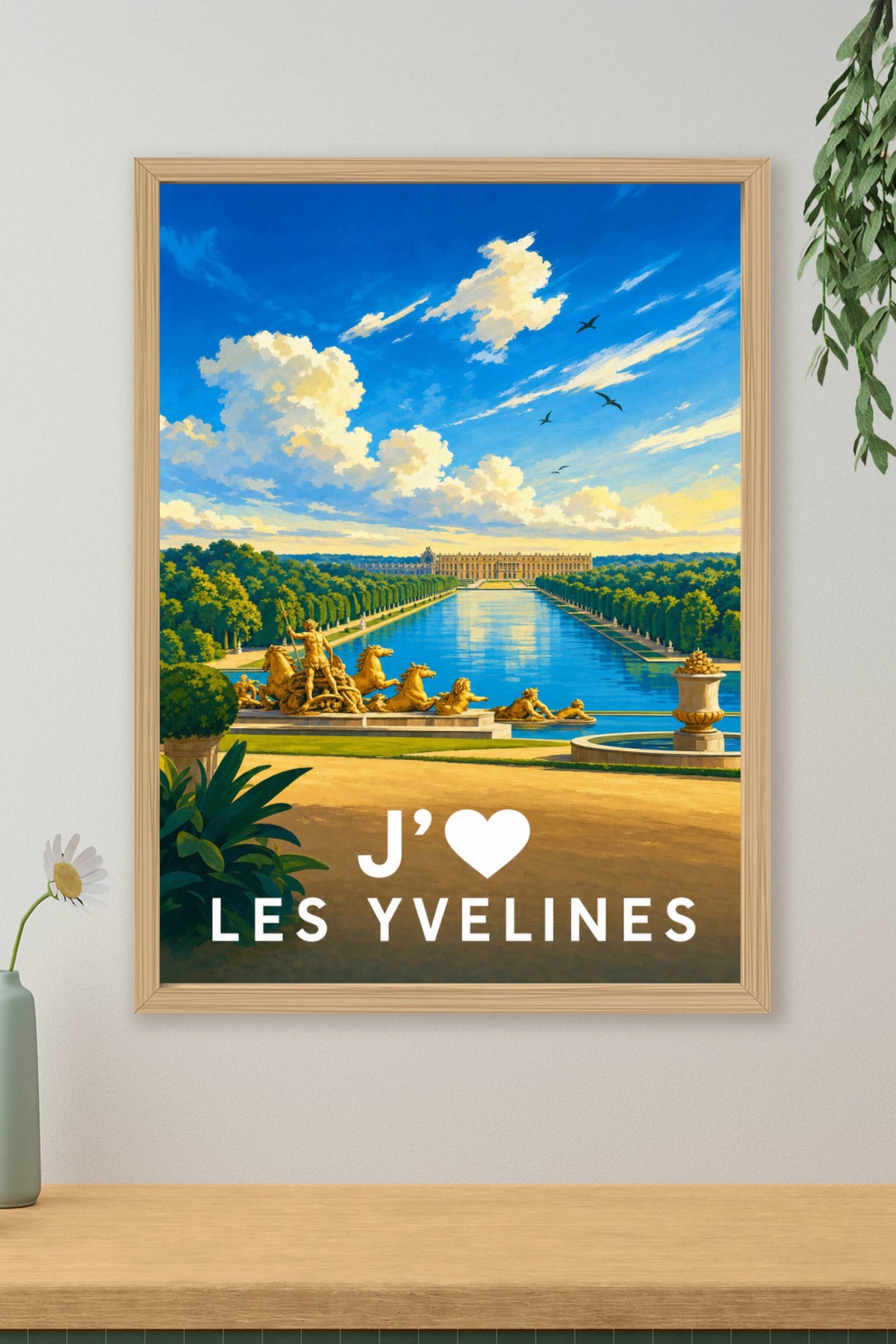 Affiche J'aime les Yvelines