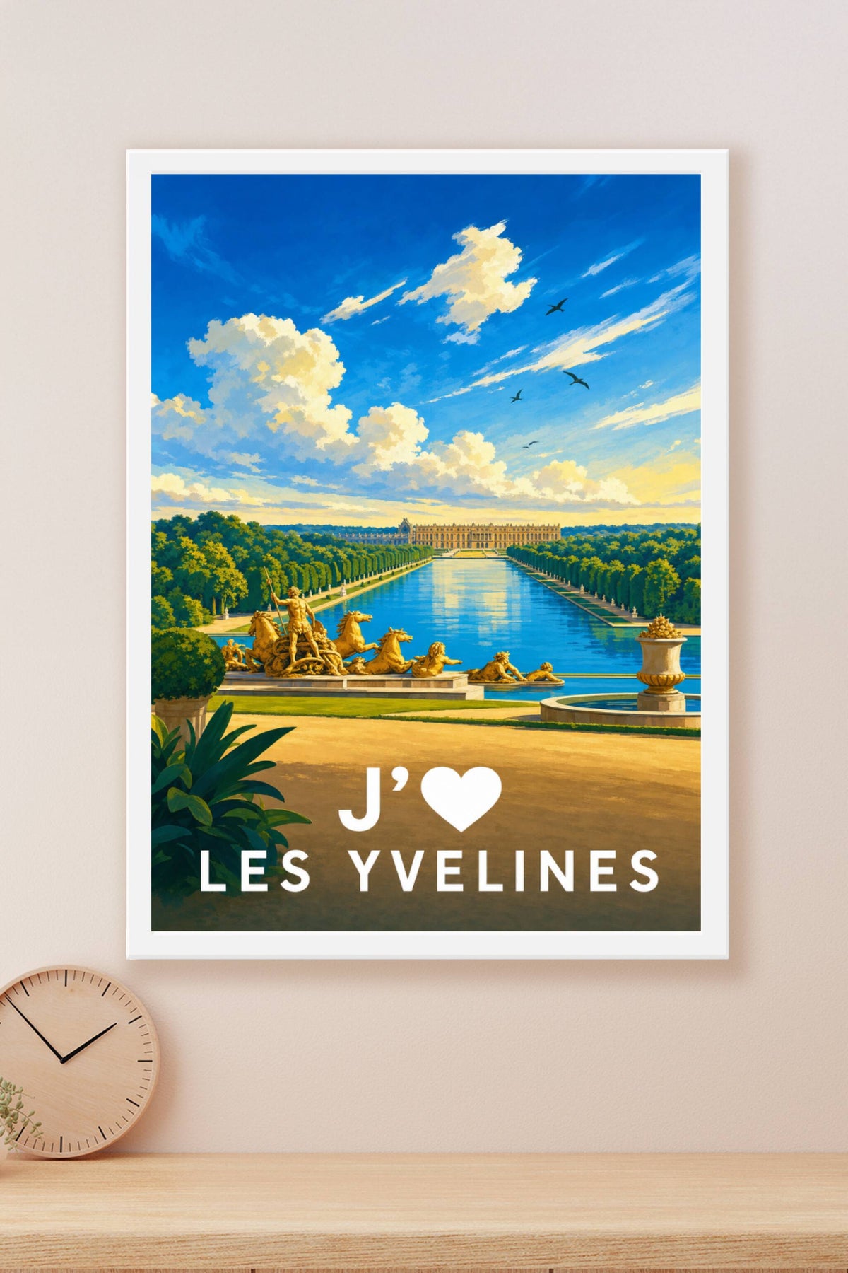 Affiche J'aime les Yvelines