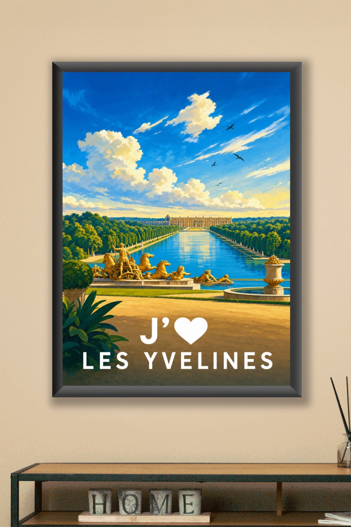Affiche J'aime les Yvelines